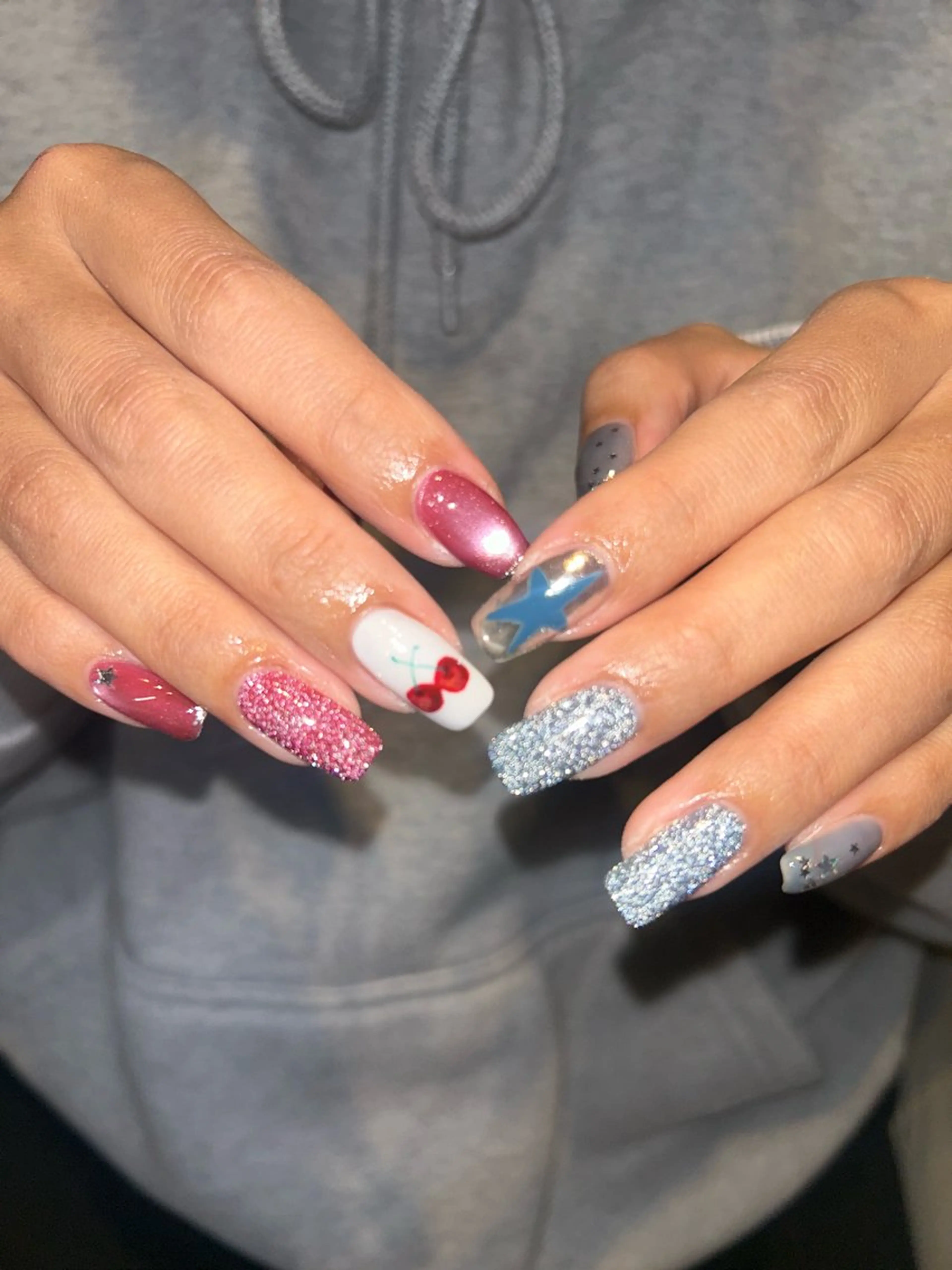 ロング ハンドネイル Nbibi nail salonのネイルデザイン