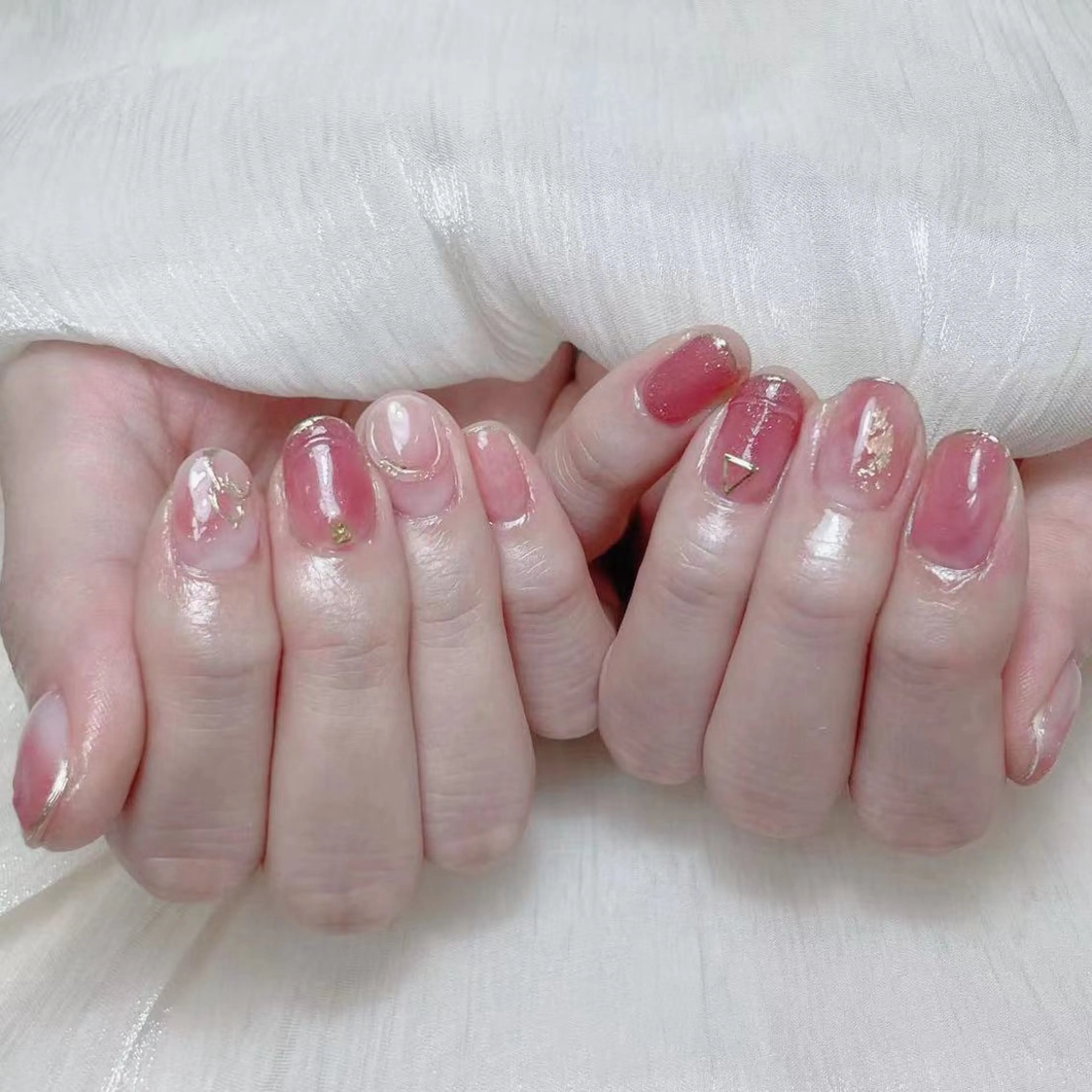 ネイル ハンドネイル DIAMOND Nail🍒のネイルデザイン