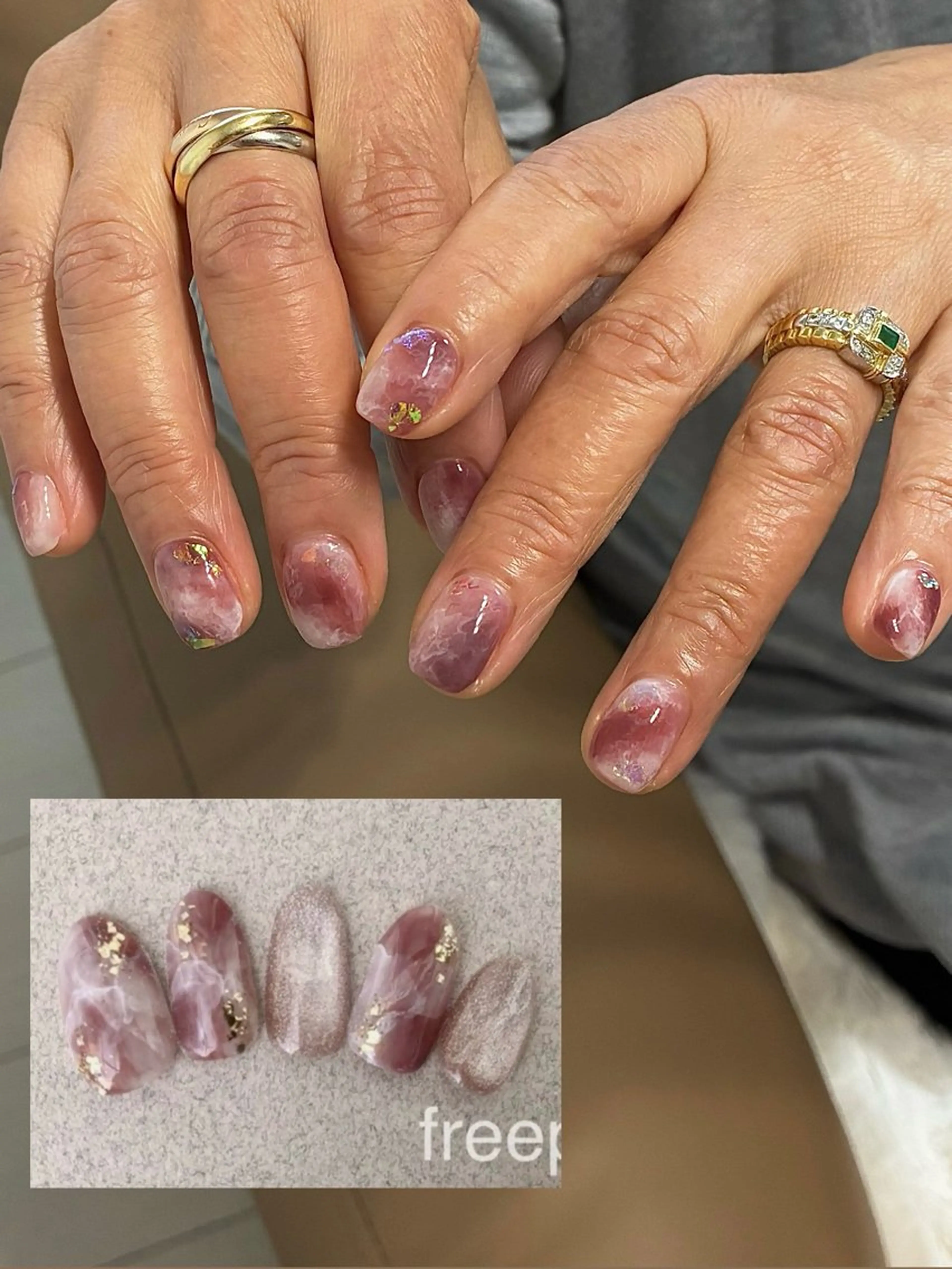 ネイル ハンドネイル nail salon Lipine 新守山のネイルデザイン