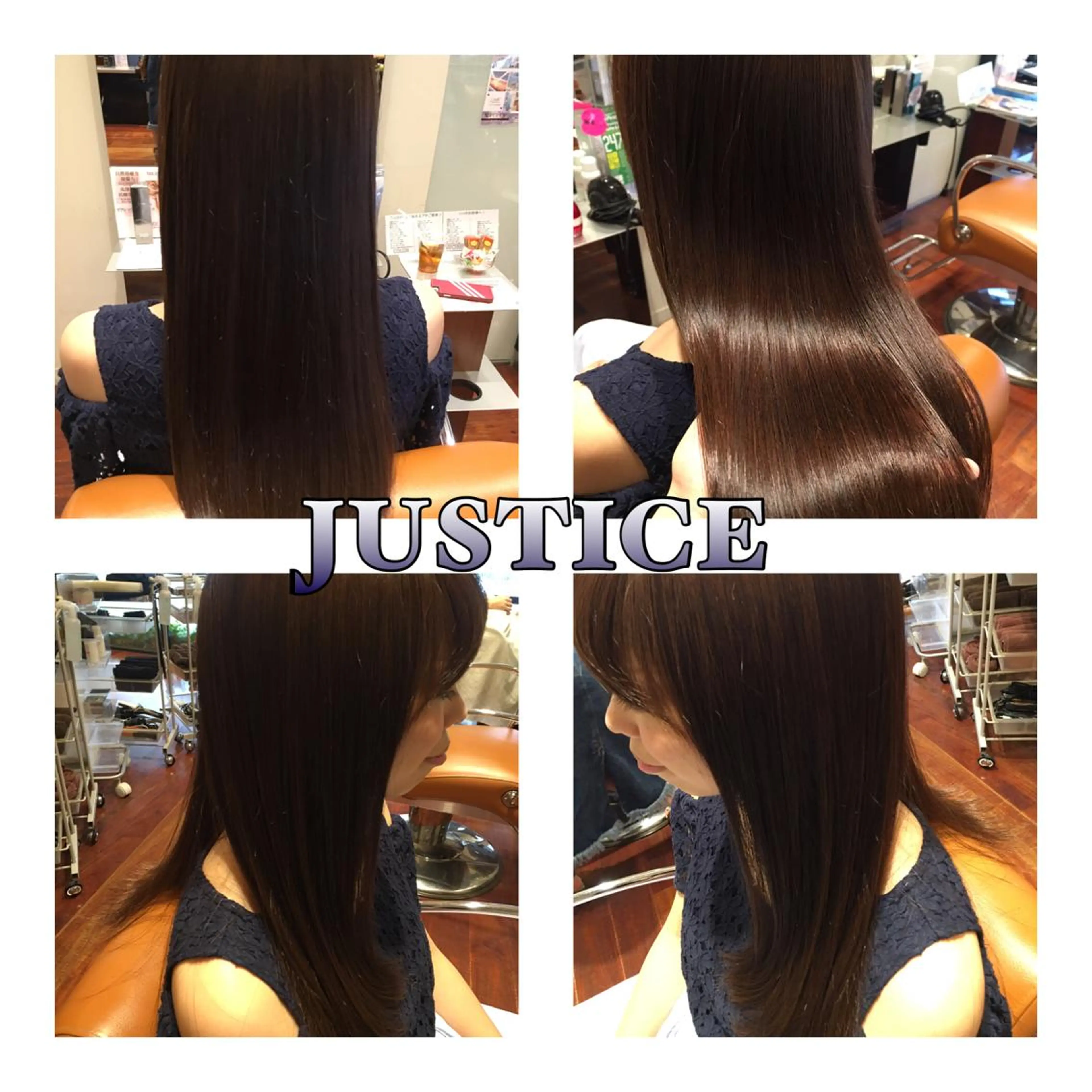 セミロング ロング パーマ セミロングパーマ ストレートパーマ Lyrae~リラエ~所属・上原 聡良(akira)のヘアスタイル