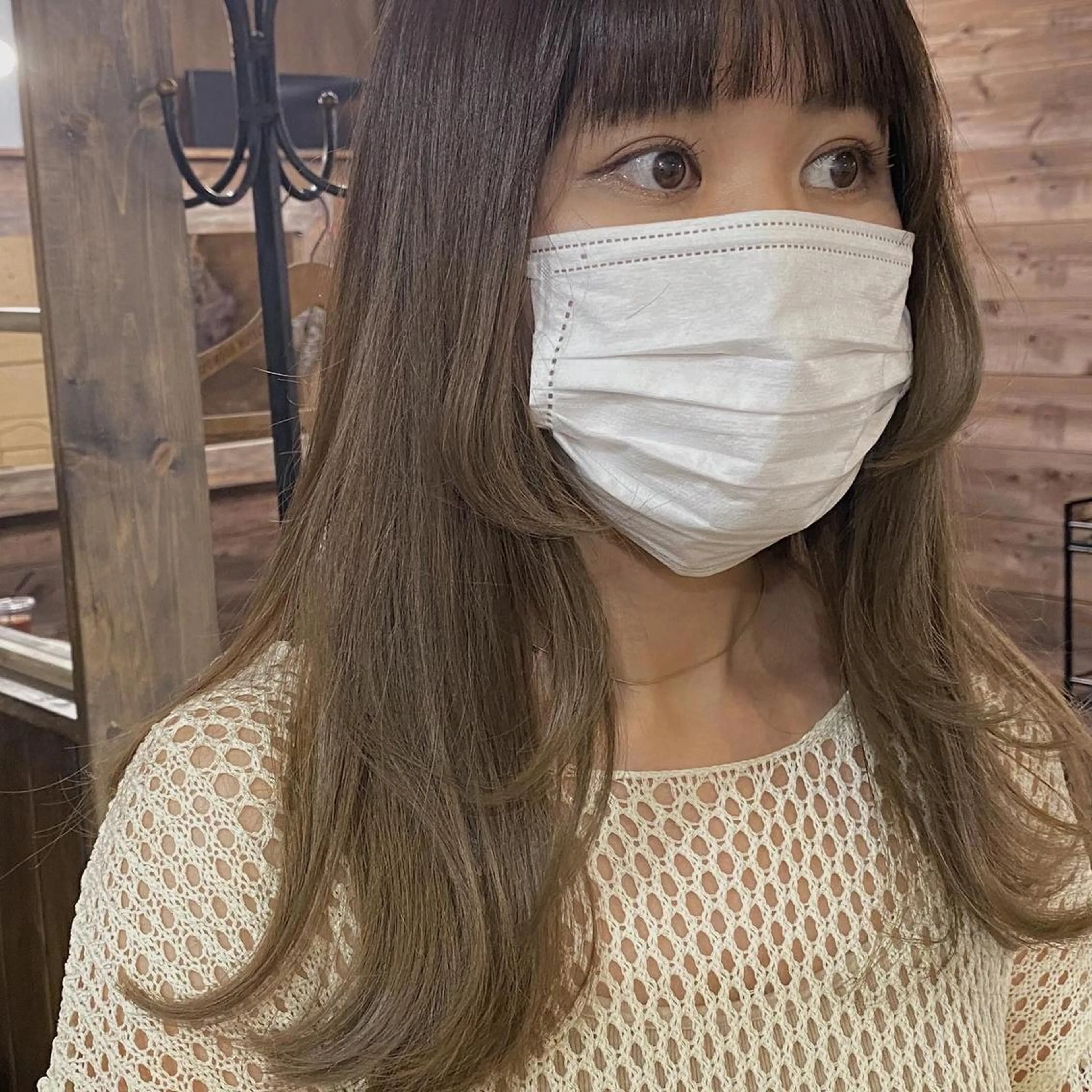 ロング カラー chambre シャンブルのヘアスタイル