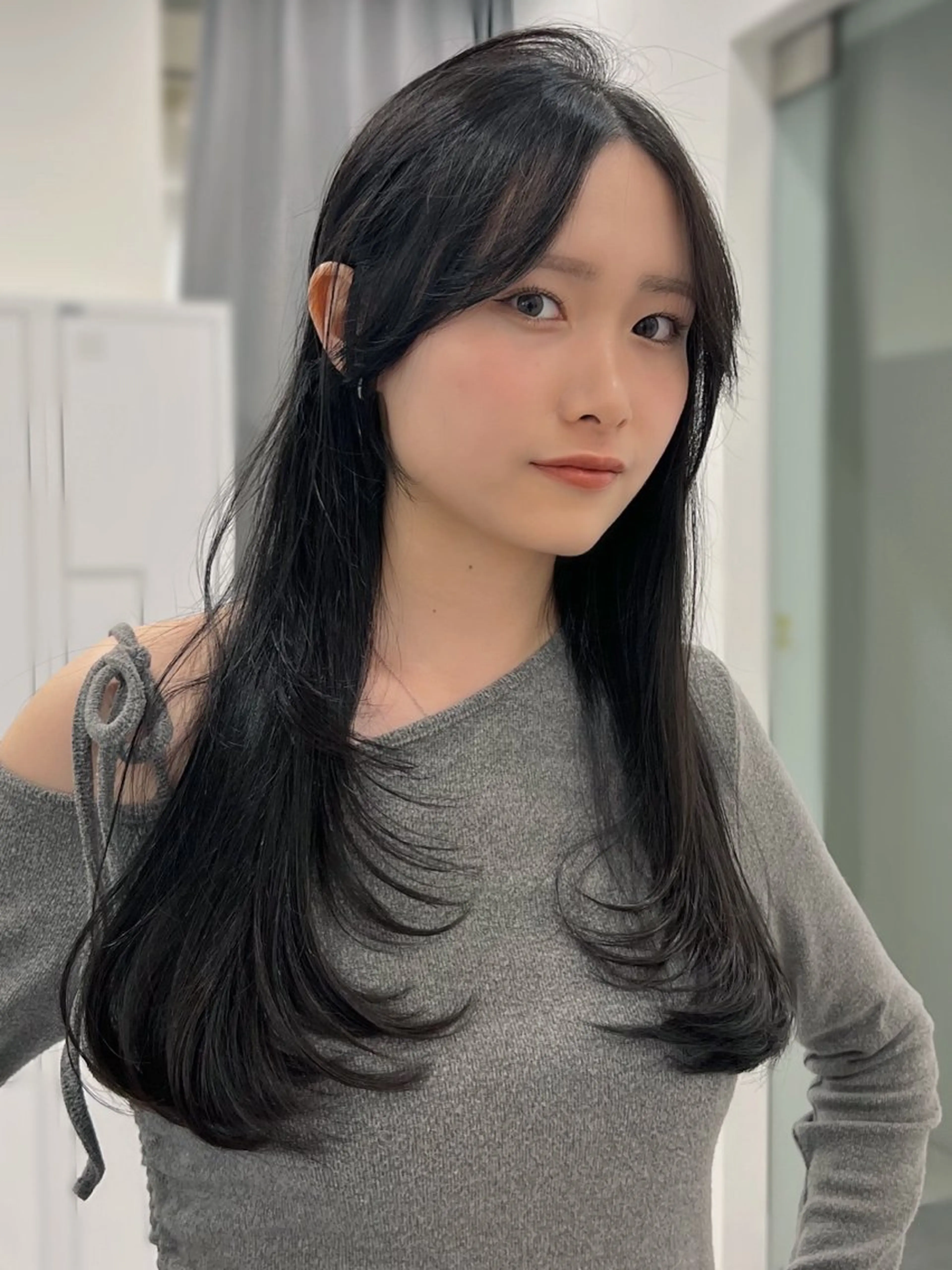 ロング カット ヘアカラー トリートメント ✨上品可愛い 垢抜けカラー/後藤✨のヘアスタイル