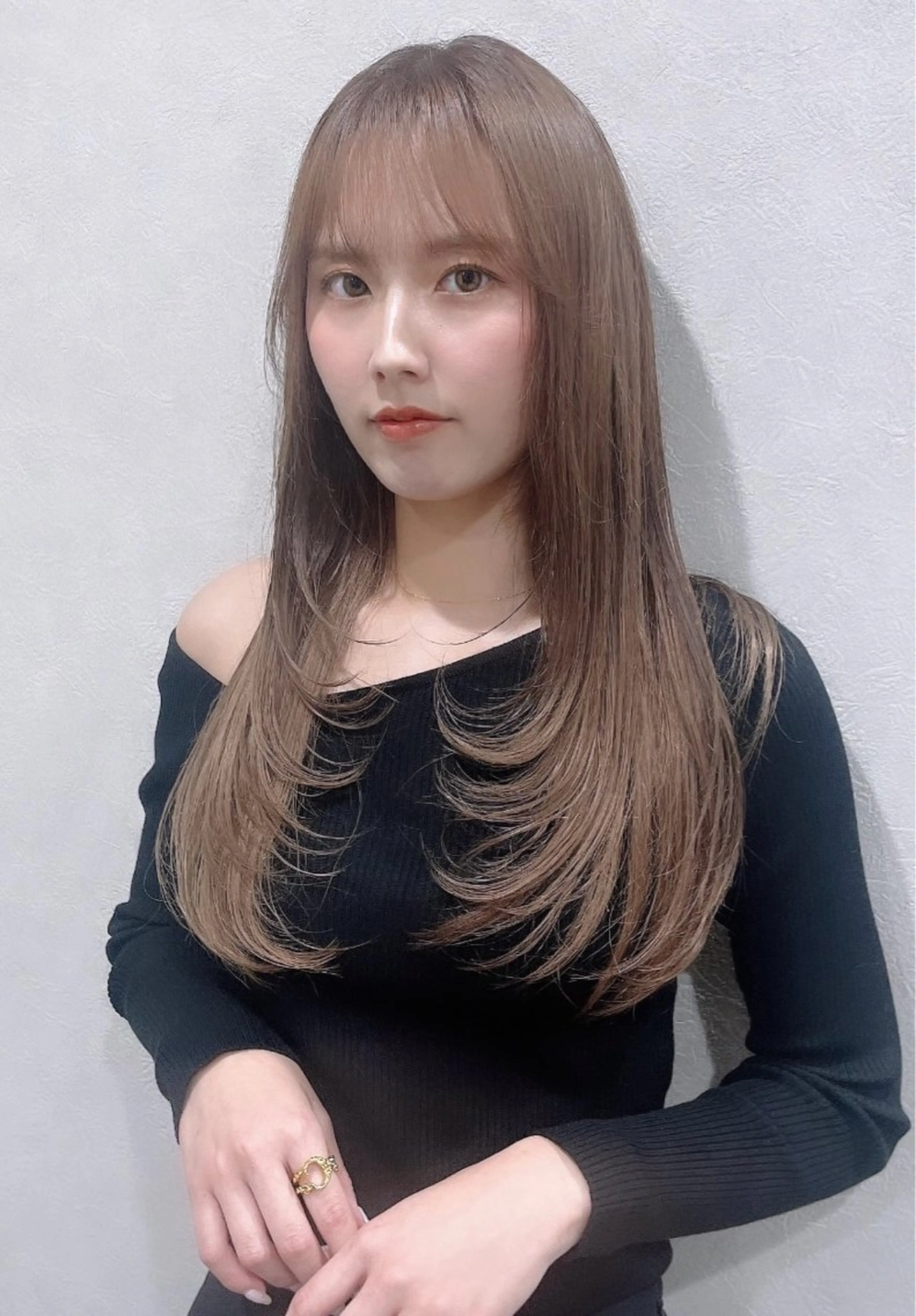 ロング カラー モテるブラウンカラー の達人Tomoyaのヘアスタイル