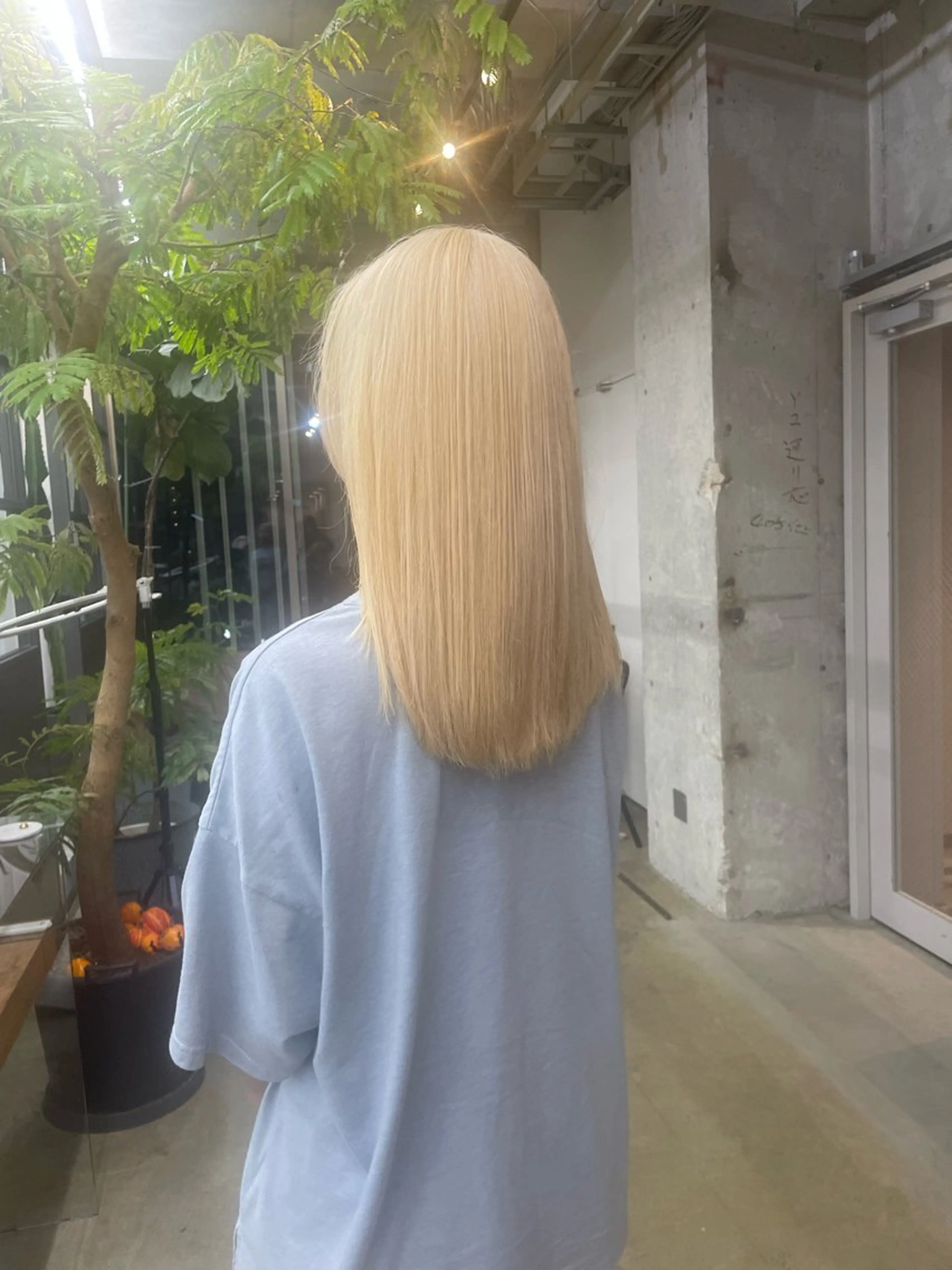 ブリーチリッタチ+カラー+3ステップトリートメントの写真