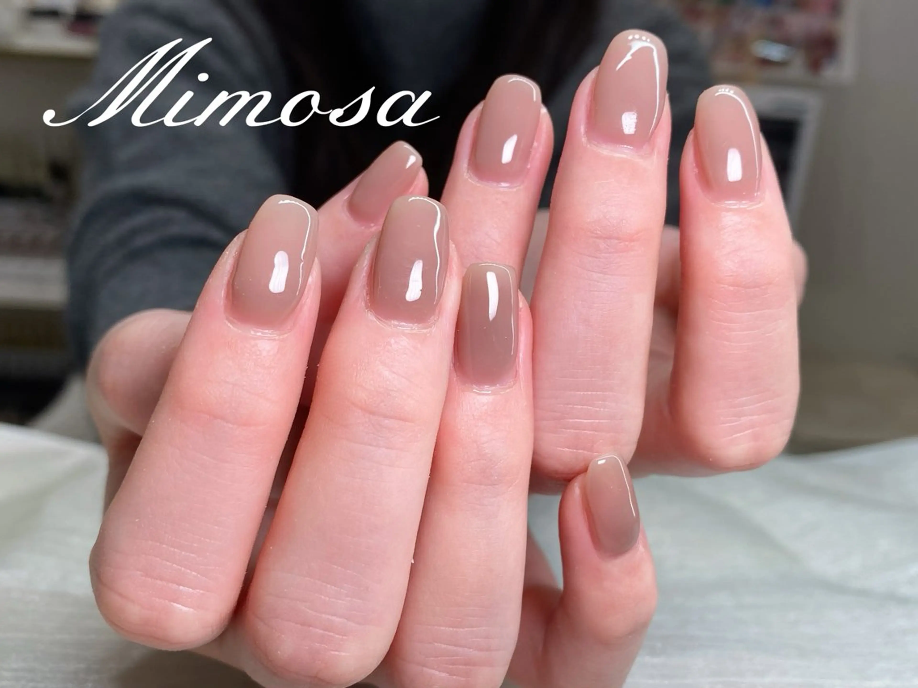 ネイル ハンドネイル 💛Mimosa💛 吉祥寺のネイルデザイン