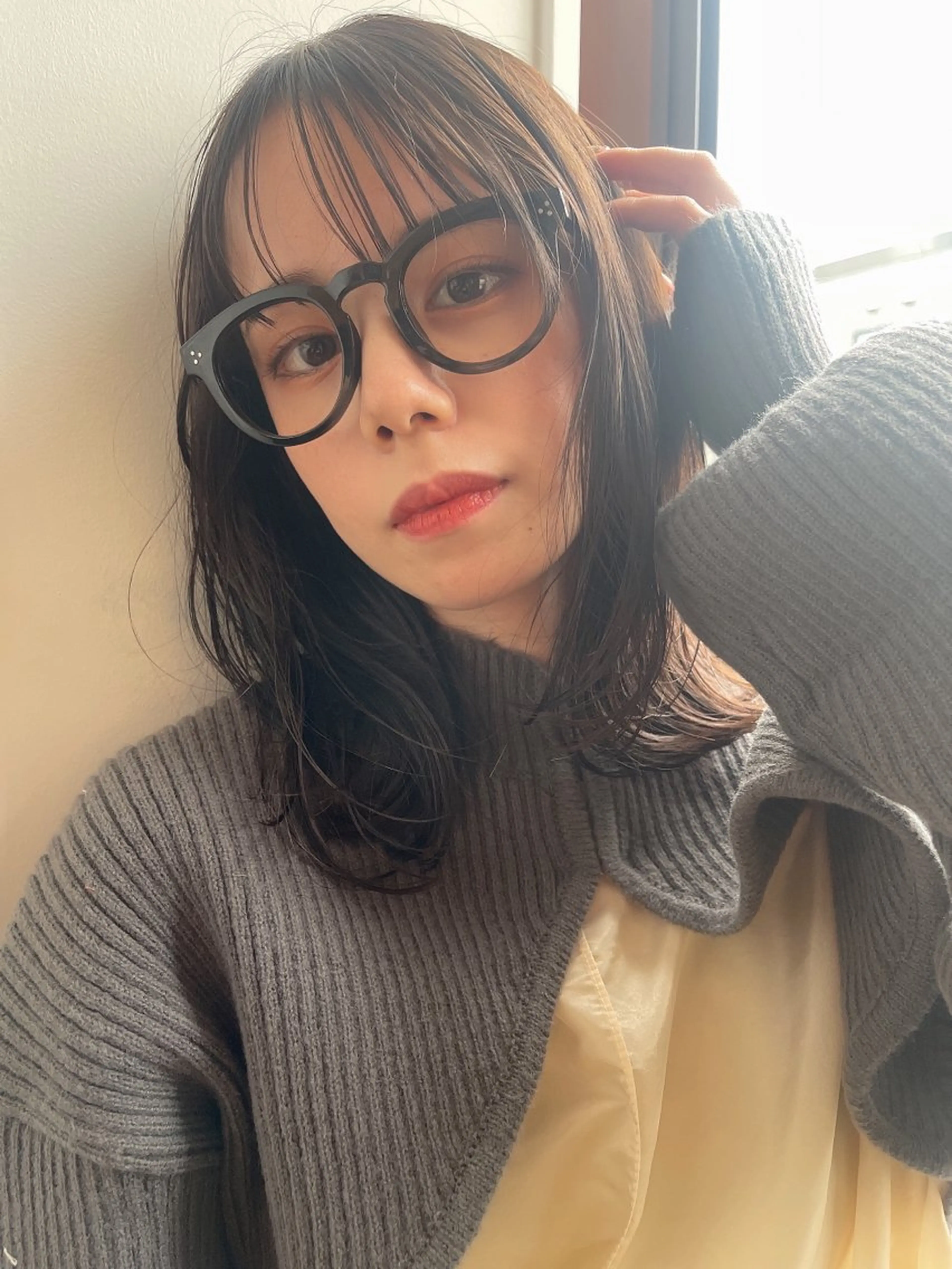 セミロング レイヤーカット カット Licol所属・1月期間限定 クーポンありリコルのヘアスタイル