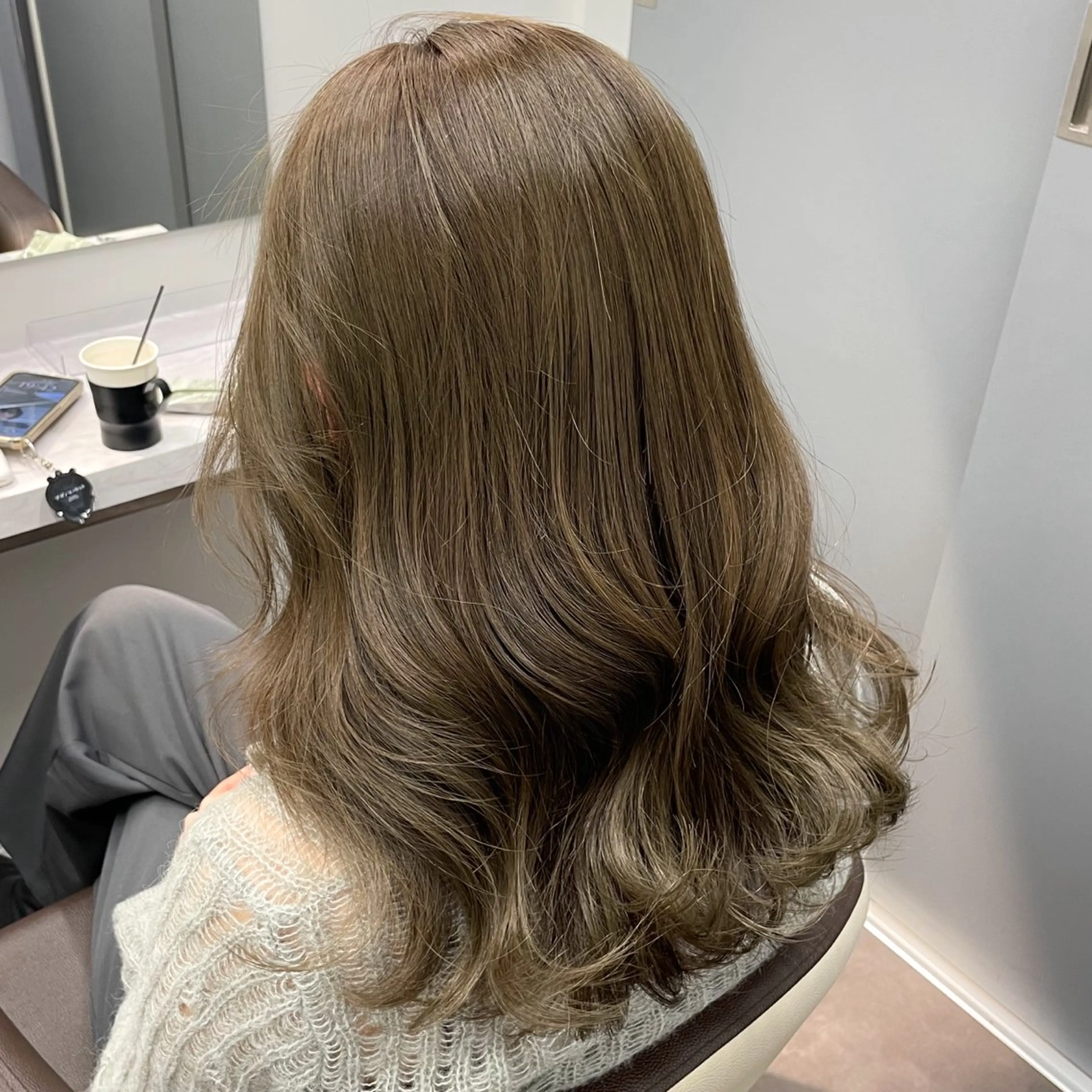 ◾️▫️当日予約限定▫️◾️カット+ブリーチなしWカラー+2stepトリートメントの写真