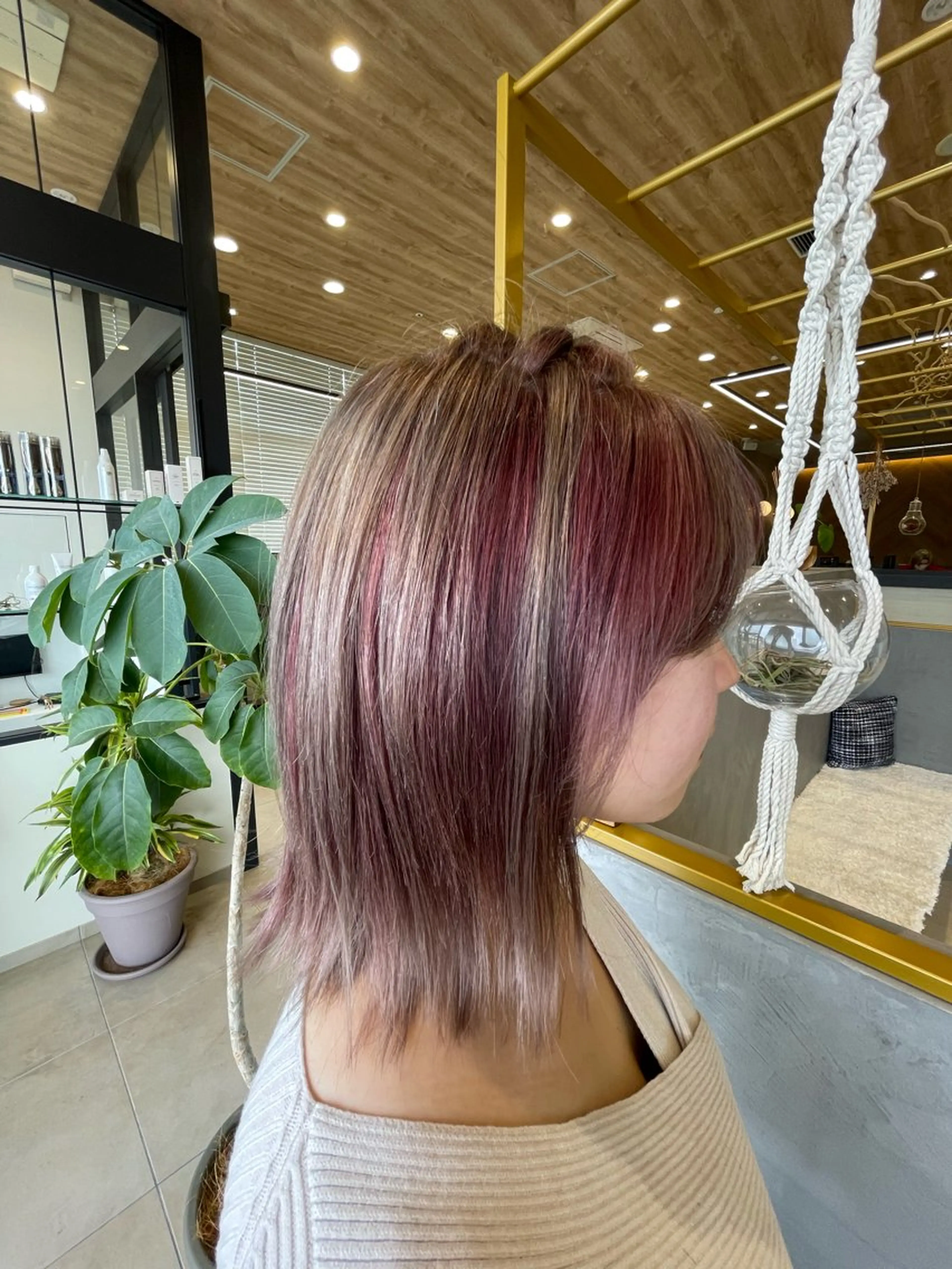 カラー ナガタ　スズナ /髪質改善⭐️のヘアスタイル