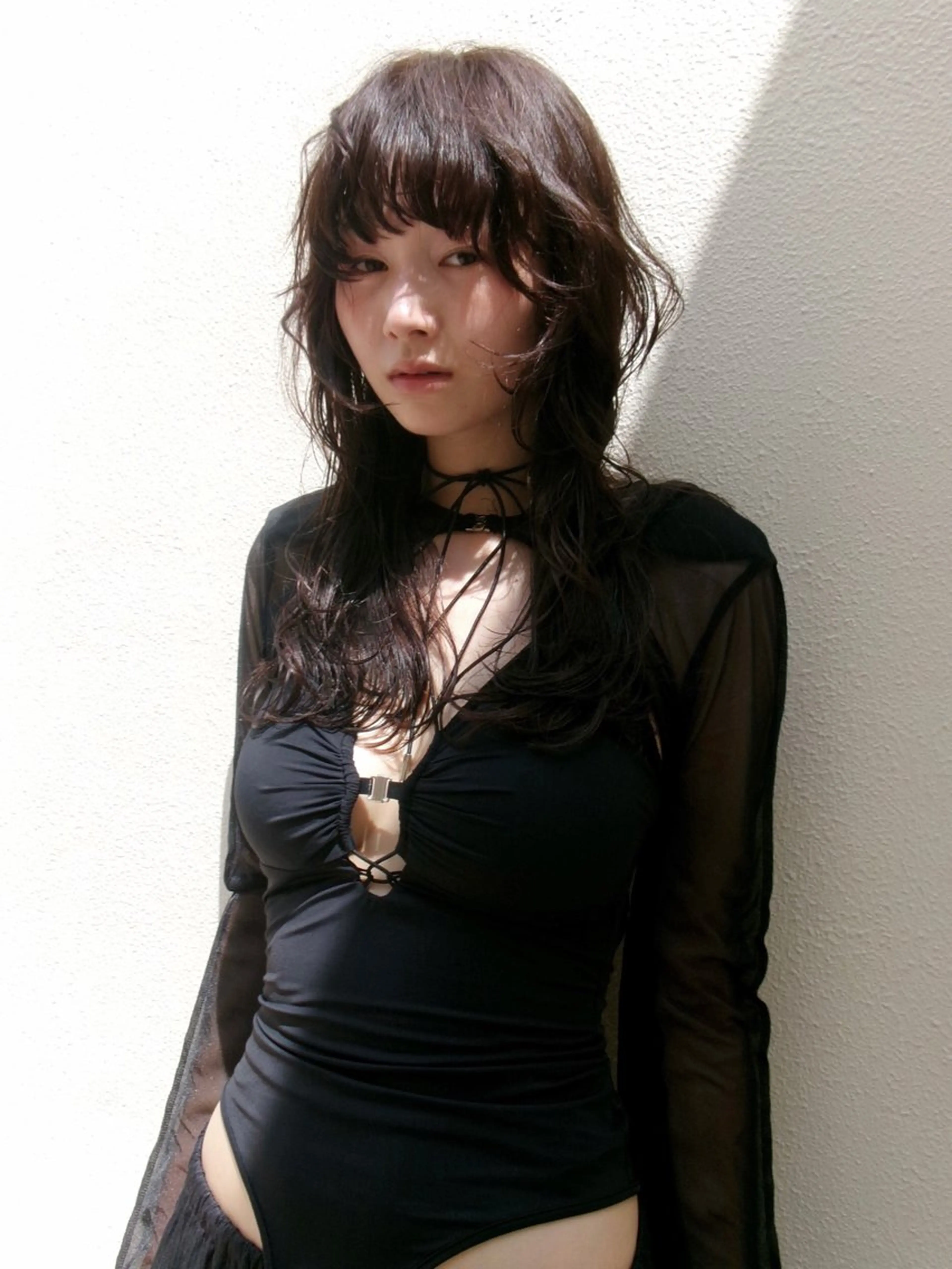 セミロング パーマ カット パーマ MARU レイヤー/パーマのヘアスタイル