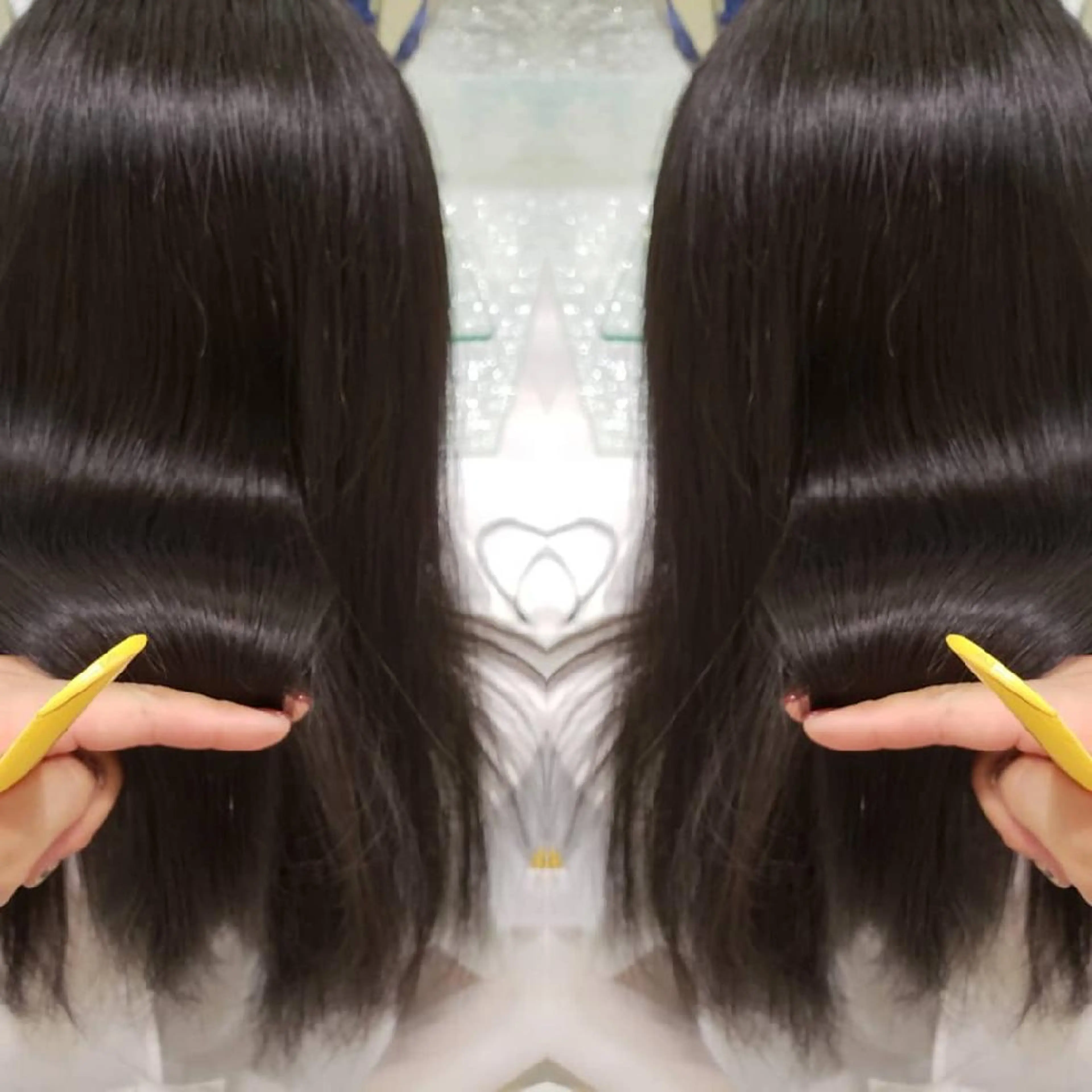 ロング EMANON名古屋所属・美谷添（ミヤゾエ） まどか大人ヘアサロンのヘアスタイル