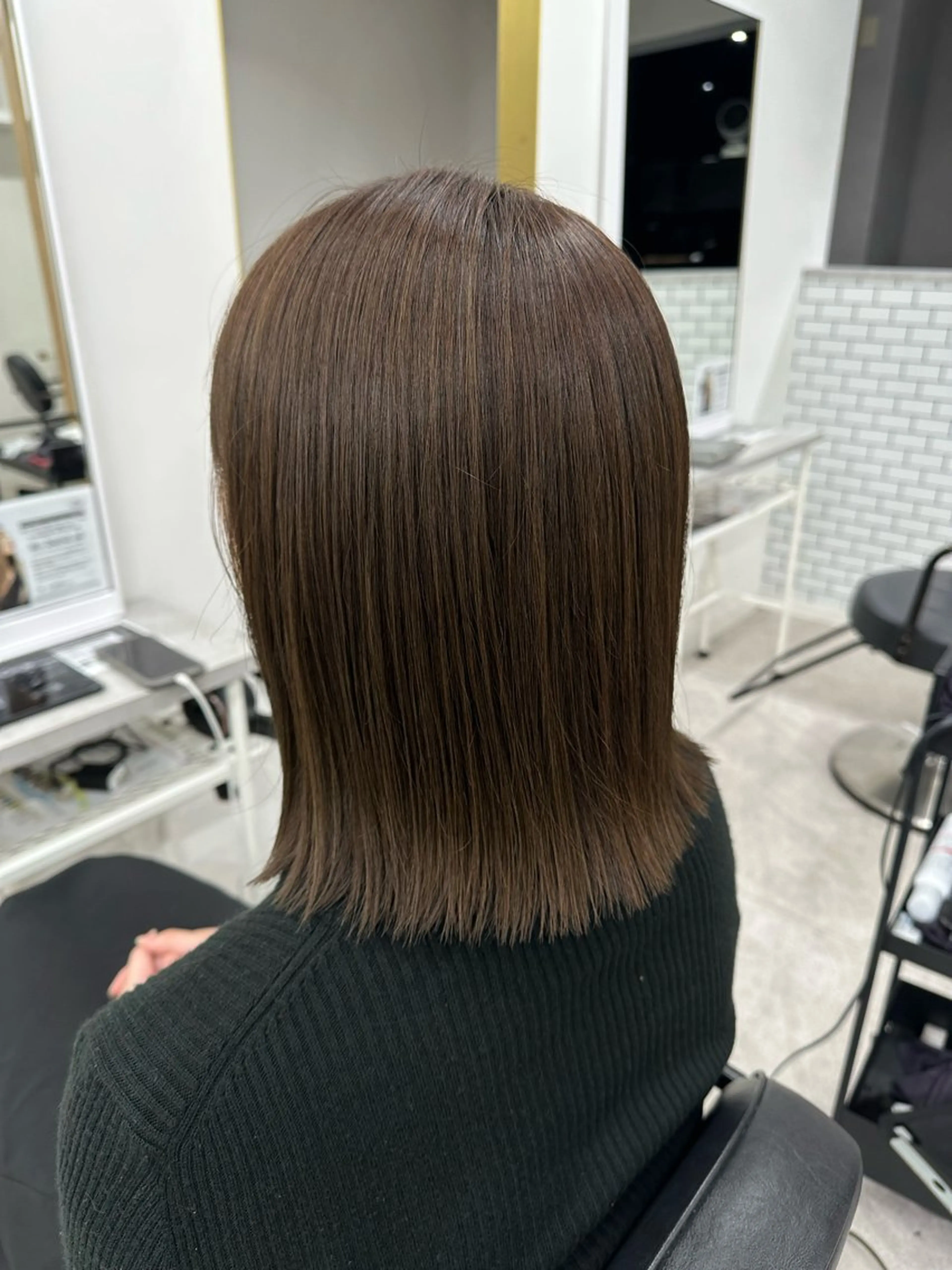 🌟『ブリーチ無し寒色カラー』🌟カット➕髪質改善カラー➕セラミドトリートメントの写真