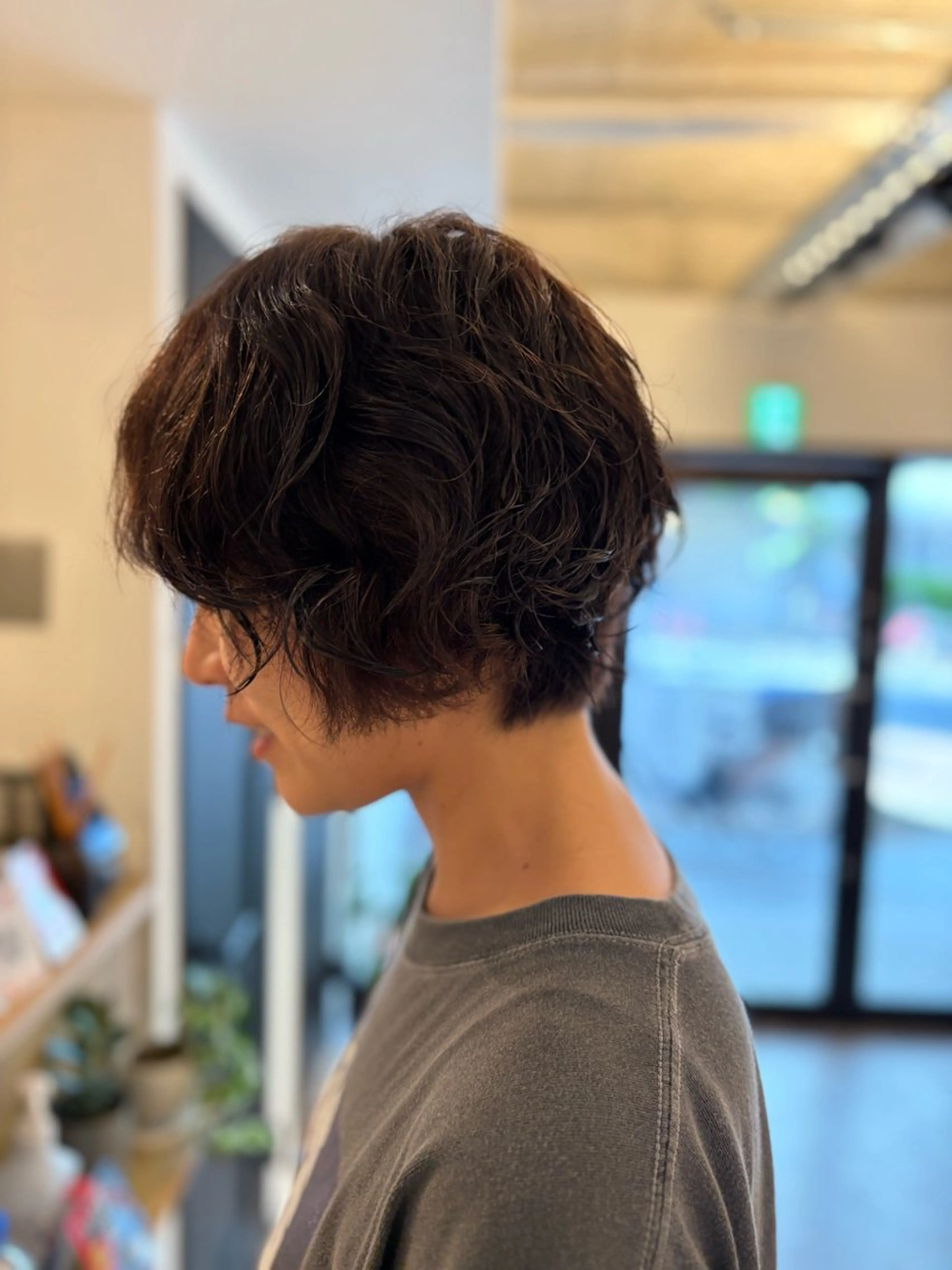 ショート 青代 勇気のヘアスタイル
