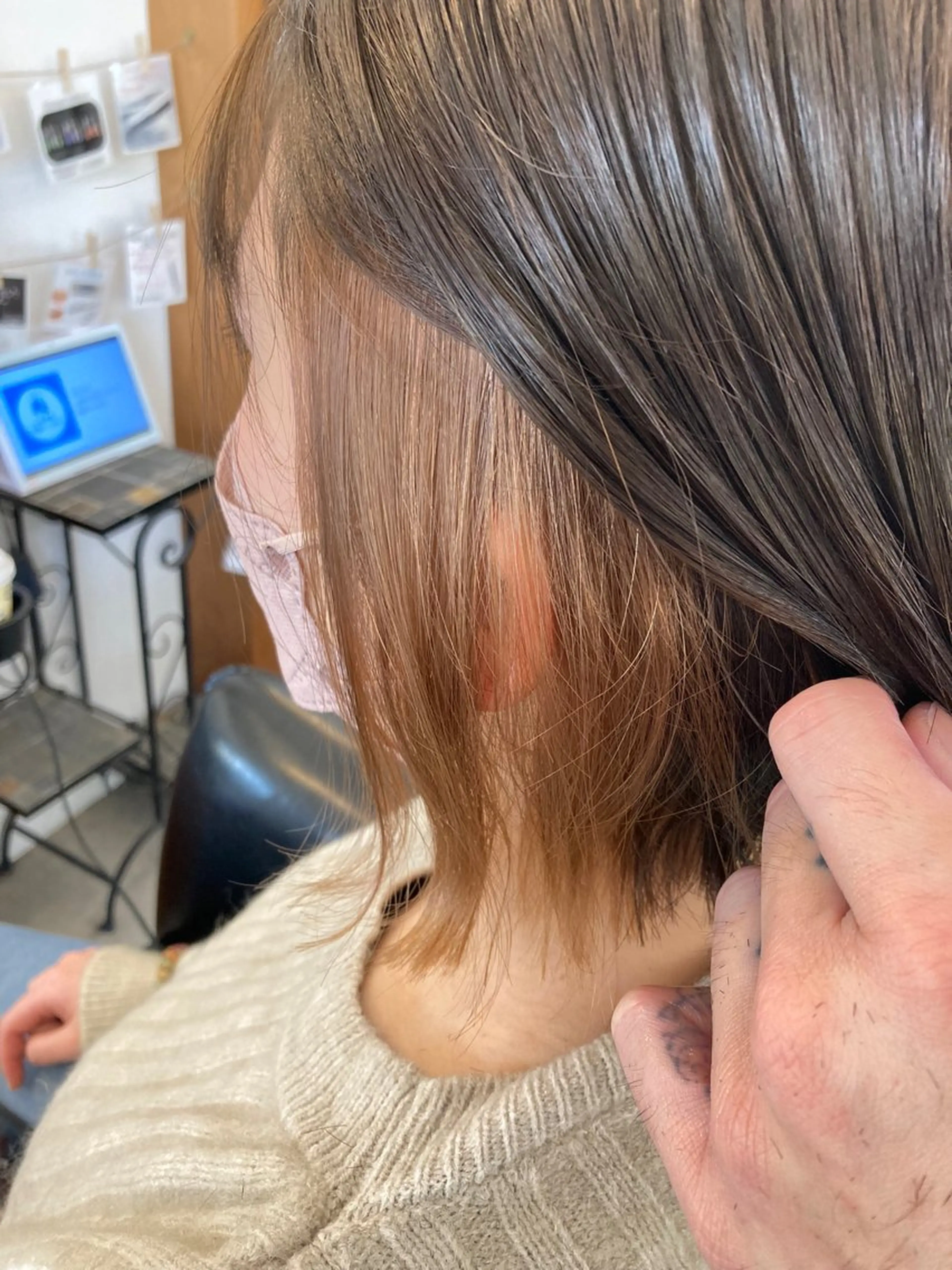 カラー 夏賀 聡史のヘアスタイル