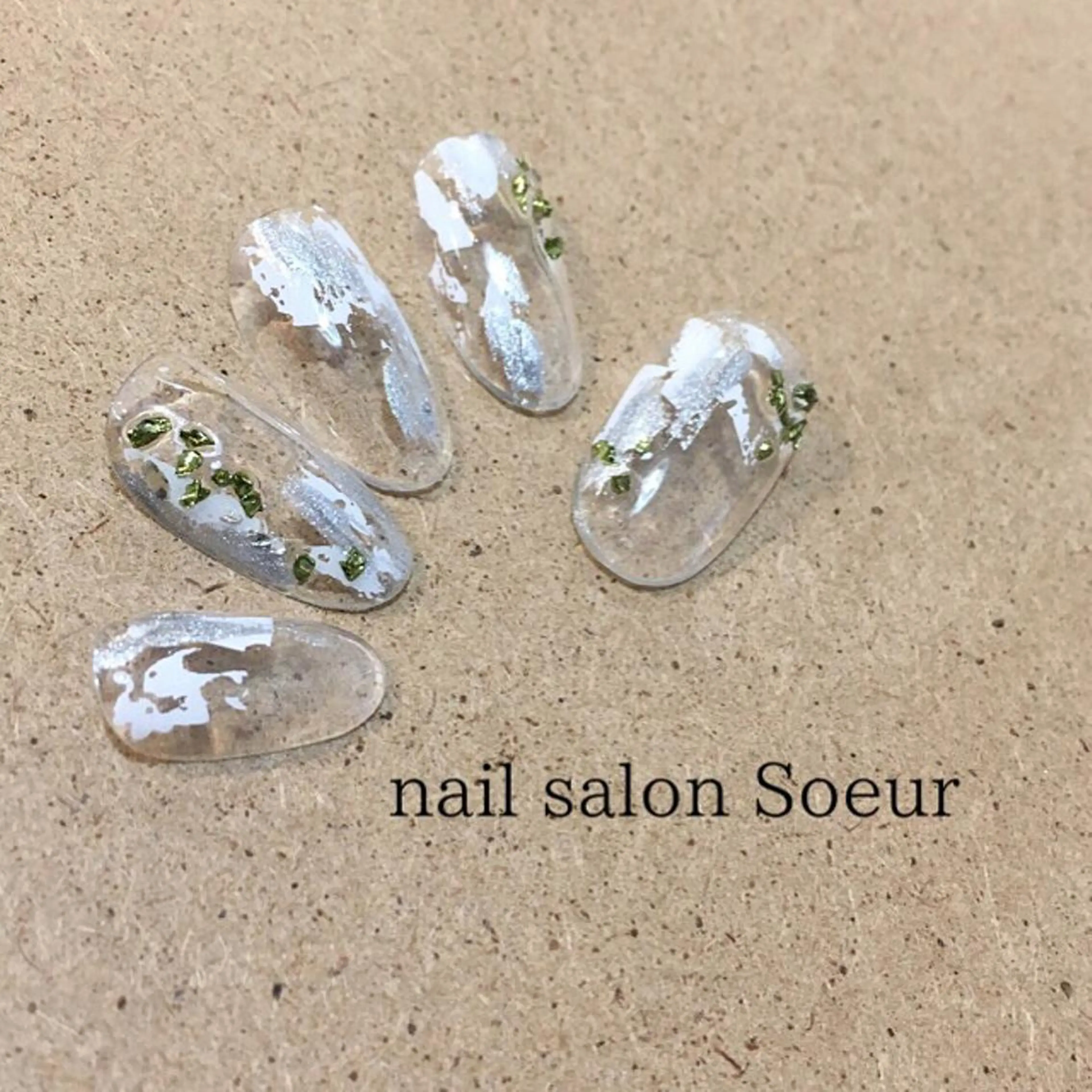 ネイル アートネイル ジェルネイル ニュアンスネイル nail salon Soeurのネイルデザイン