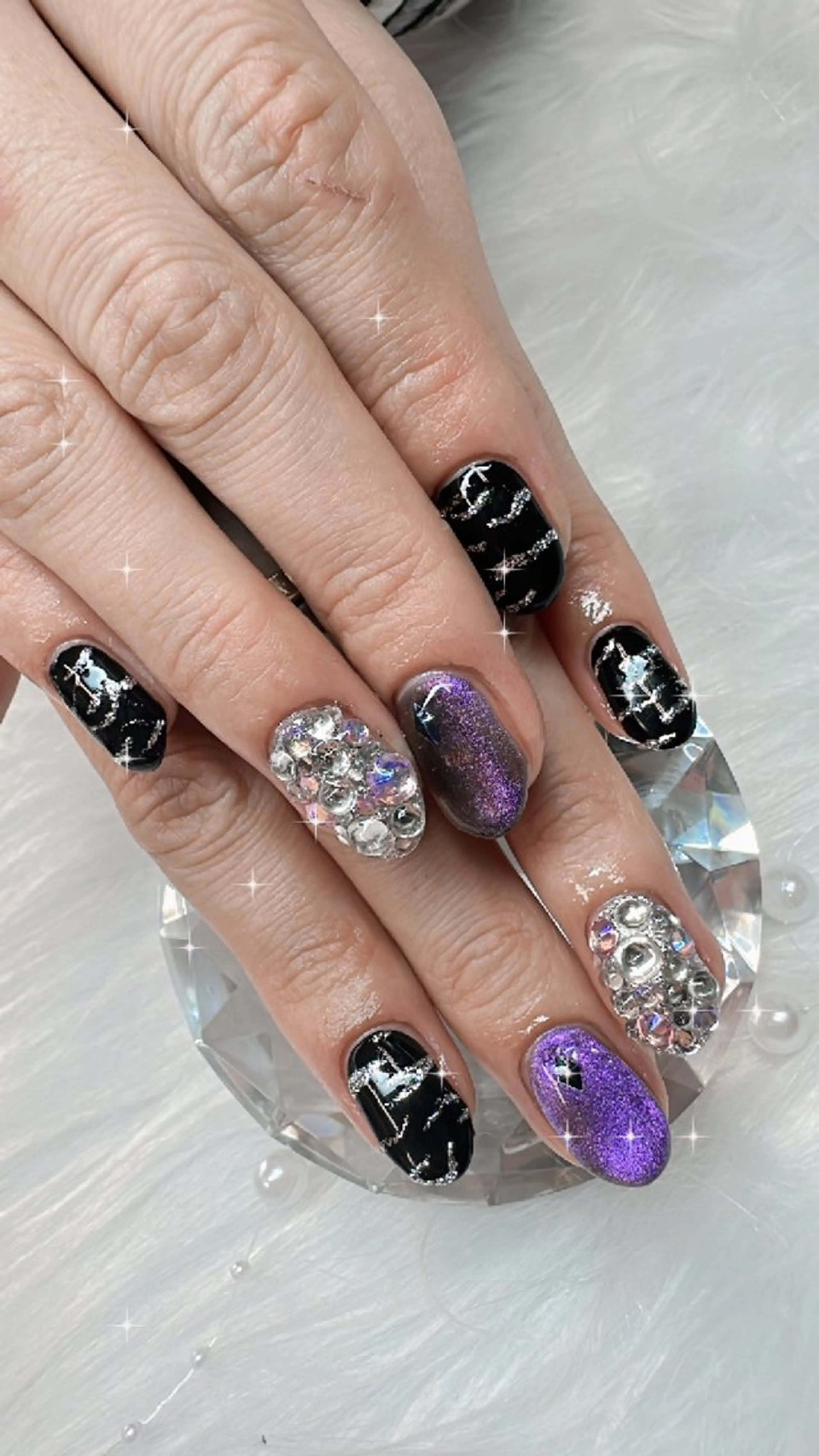 ネイル アニマル柄 中西 美羽のネイルデザイン