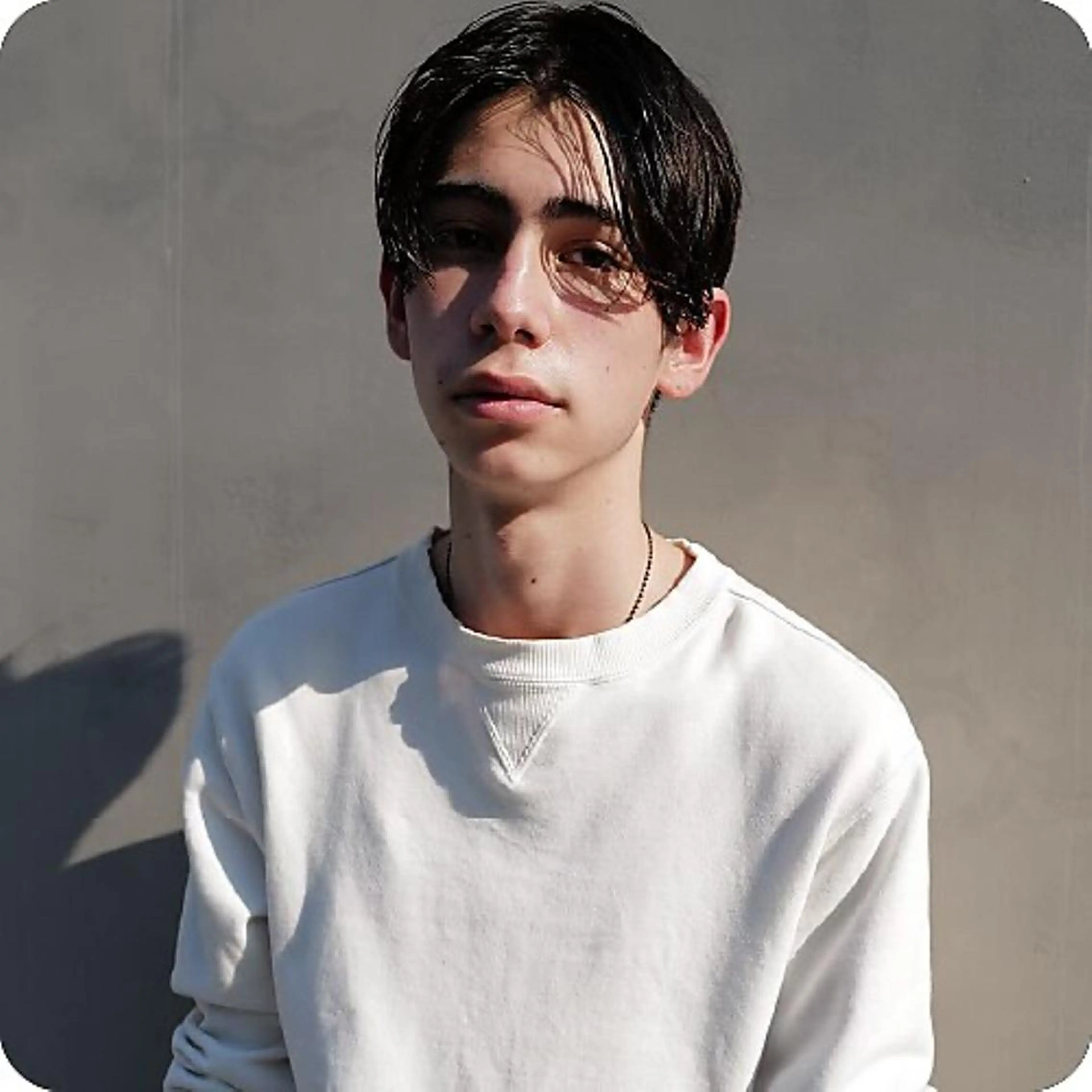 ショート メンズ カット パーマ トリートメント 顔周りカット/ 髪質改善/kazuのヘアスタイル