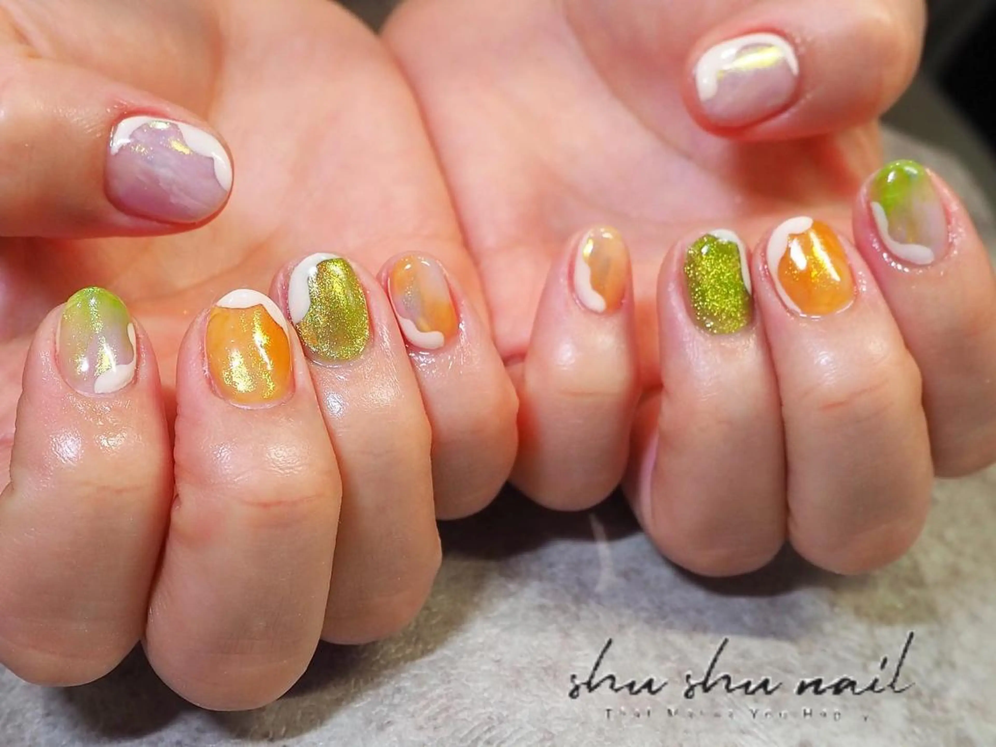 ネイル ニュアンスネイル shushunail所属・和田 周子のネイルデザイン