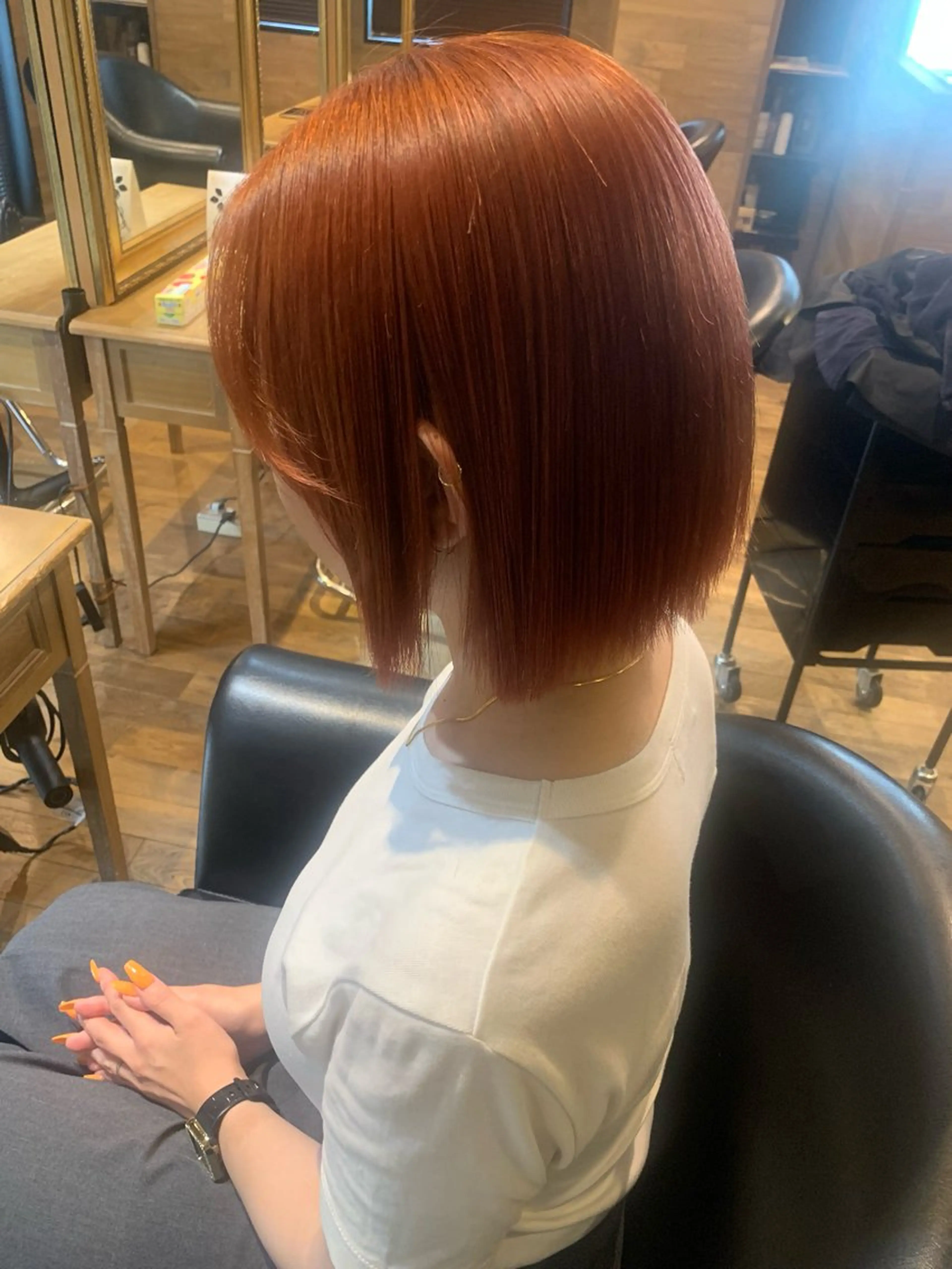 ミディアム カラー カット ヘアカラー old✂︎【ウイルス管理徹底中❣️】所属・🍋old✂︎ CHIHOの眉毛・アイブロウイメージ