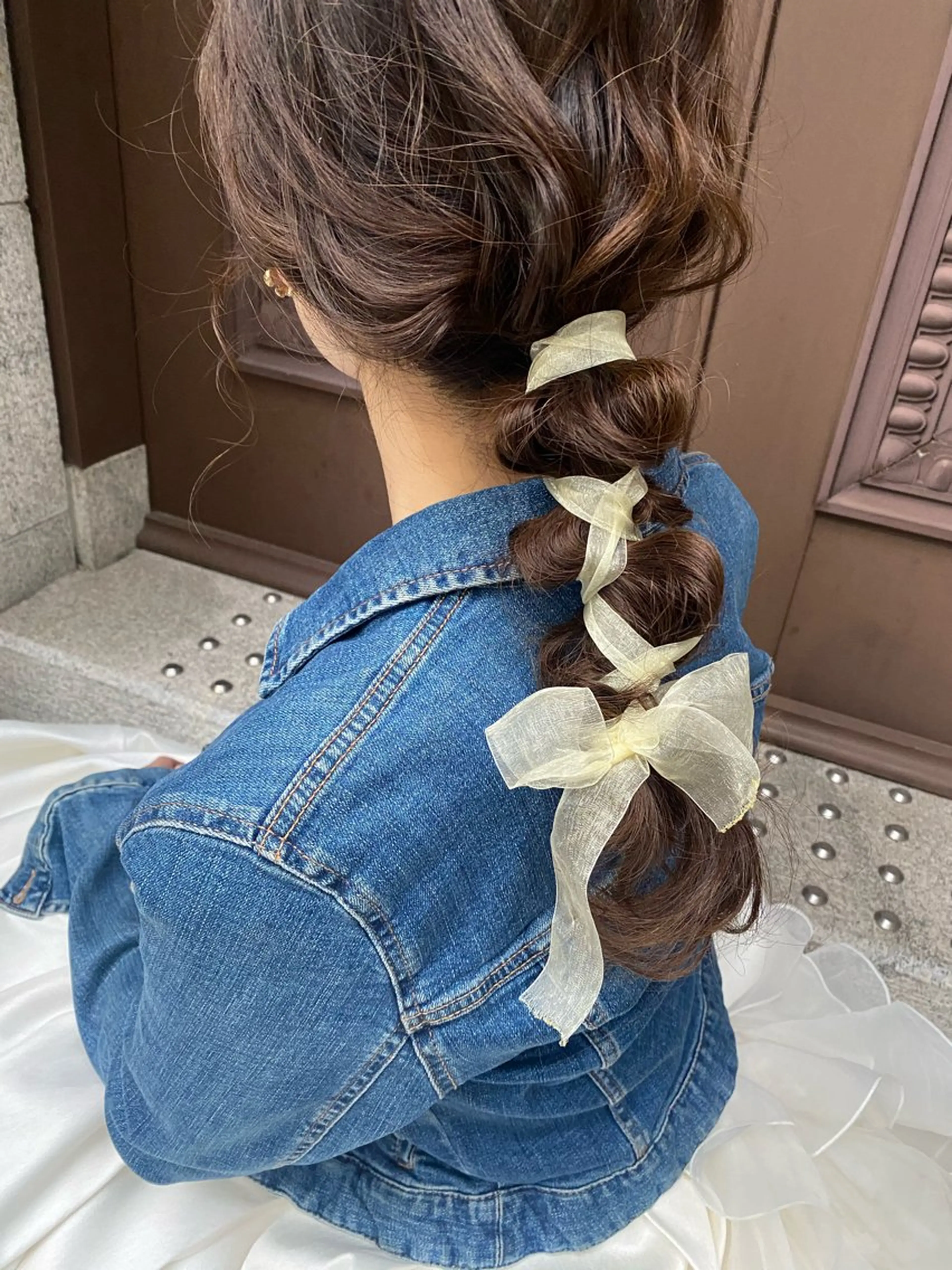 セミロング Uyu所属・risa/恵比寿/ ヘアセットのヘアスタイル