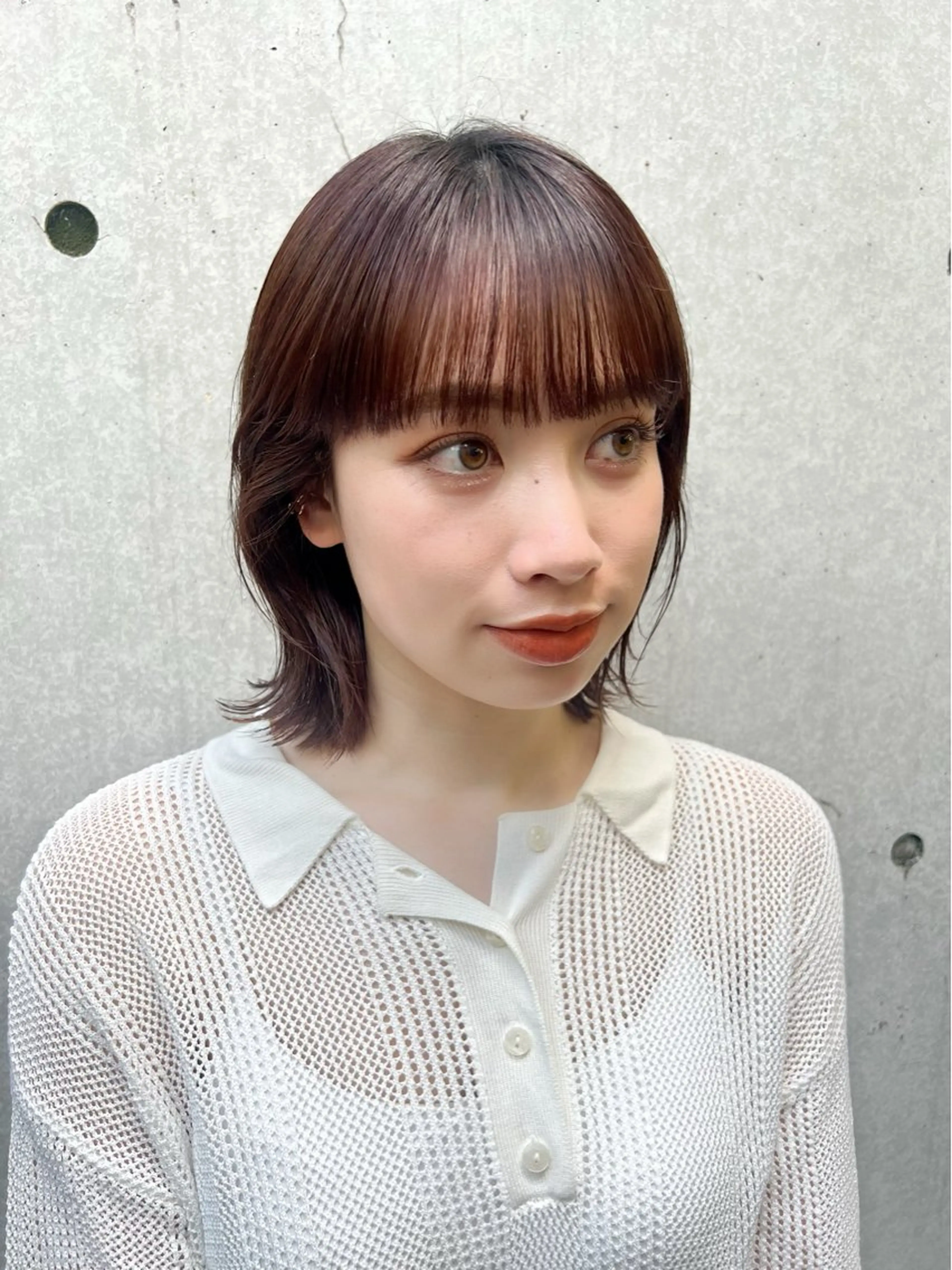 ショート カラー 🎧パーソナルケア/ 透明感カラー/ミユのヘアスタイル