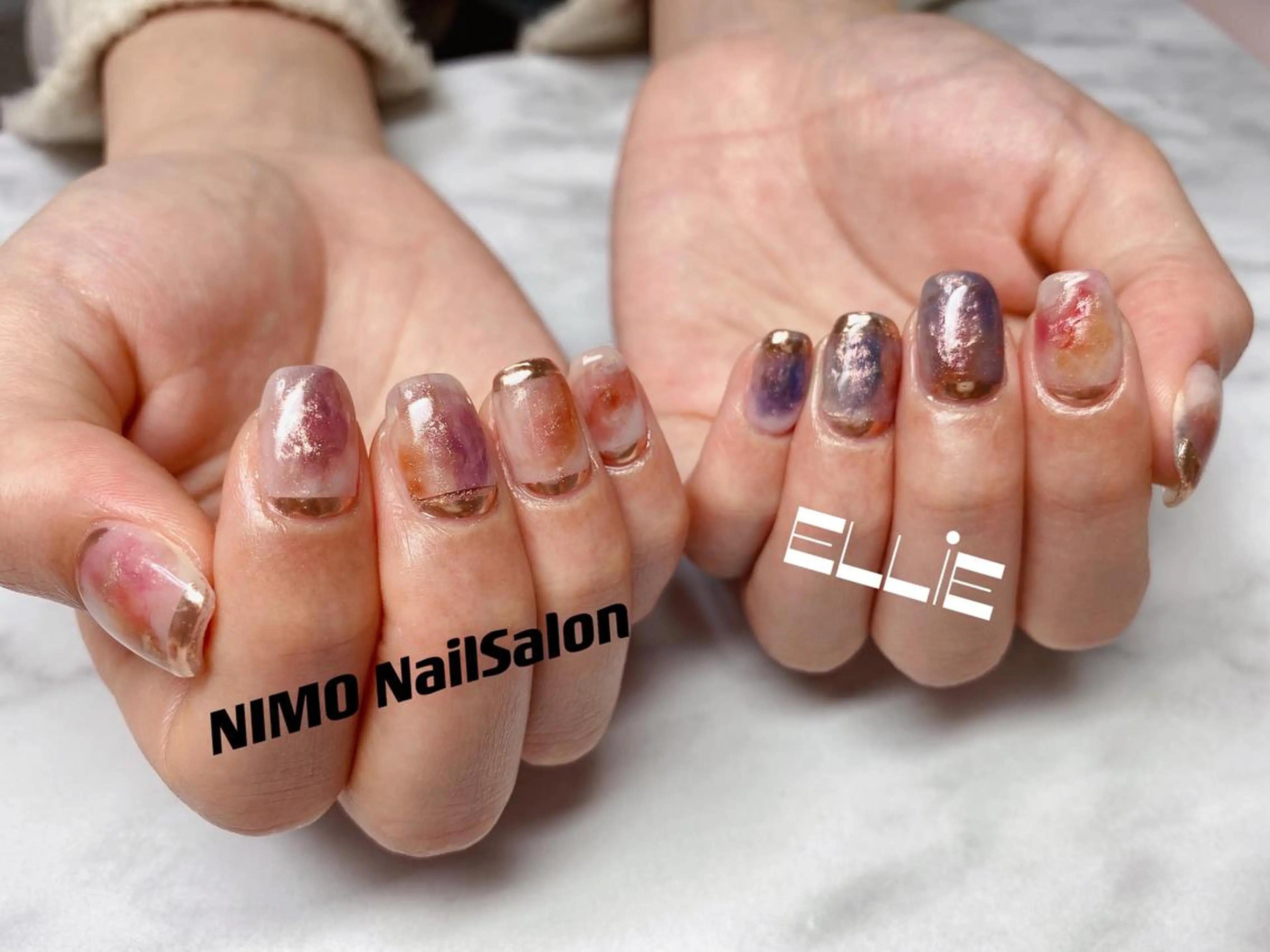 ネイル ハンドネイル ハンドケア ♡Ellie ♡のネイルデザイン