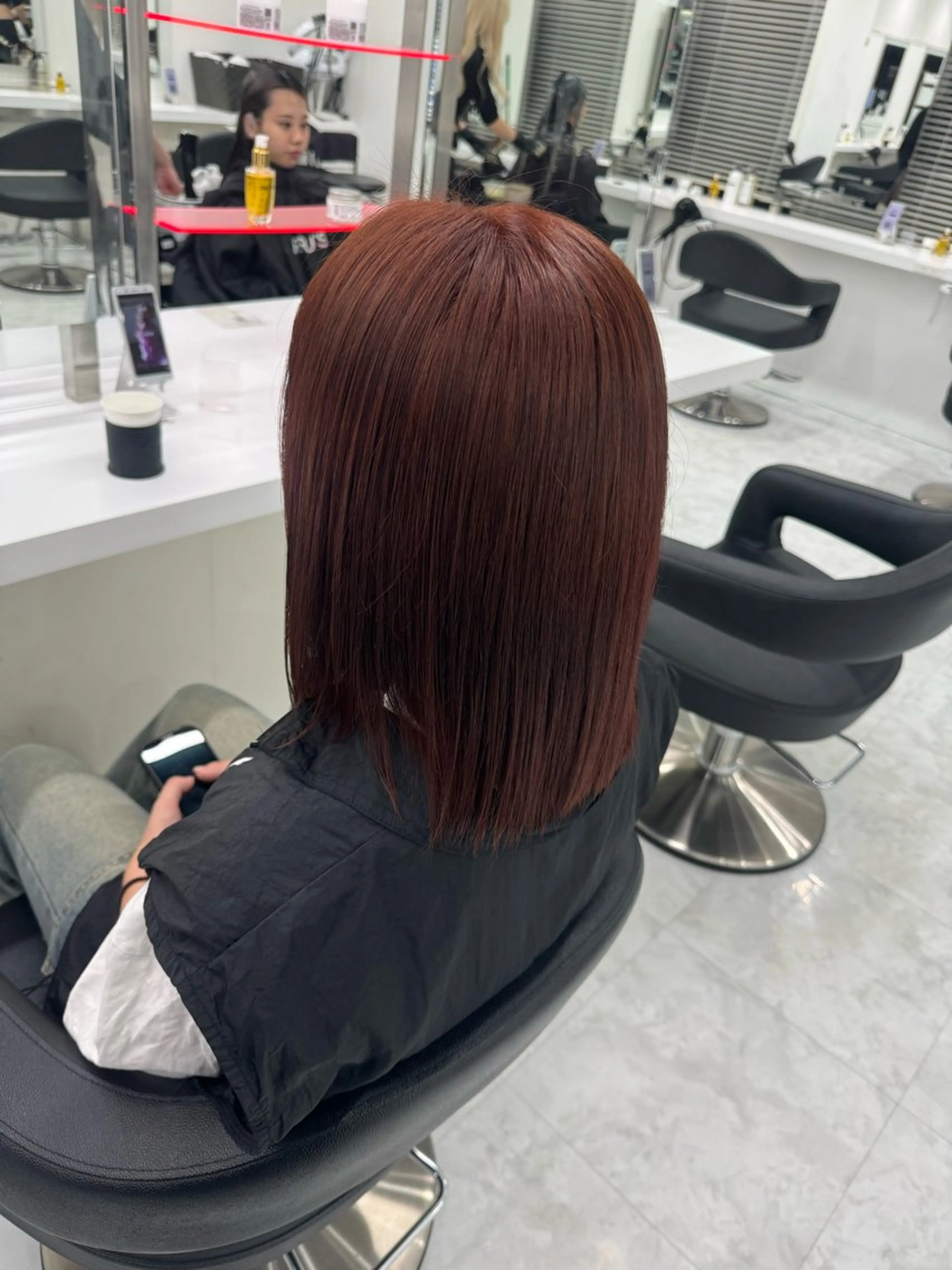 カラー ヘアカラー 大人っぽ韓国🤍ブリ ーチ/mitsukiのヘアスタイル