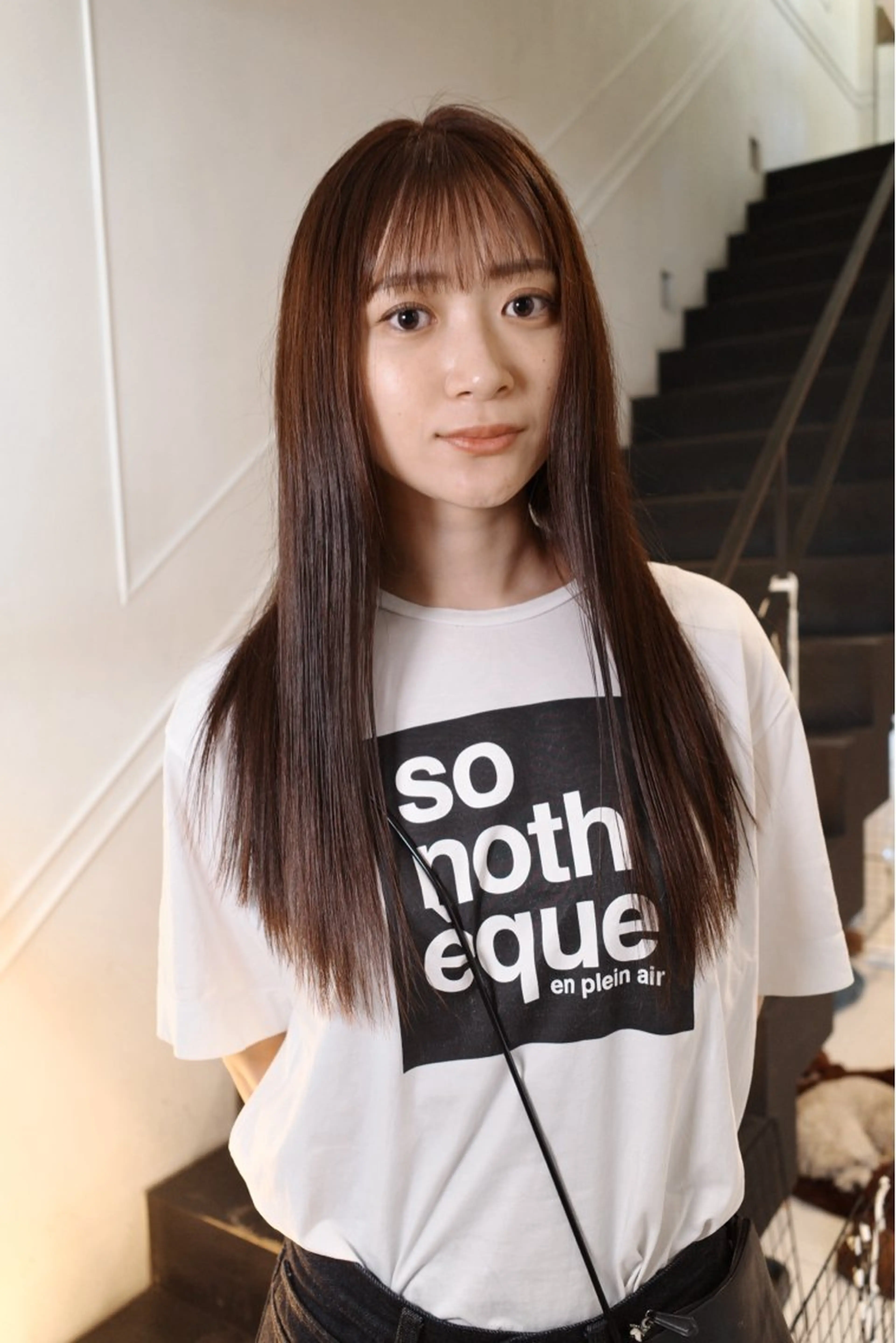 ロング トリートメント nishiura nanasaのヘアスタイル