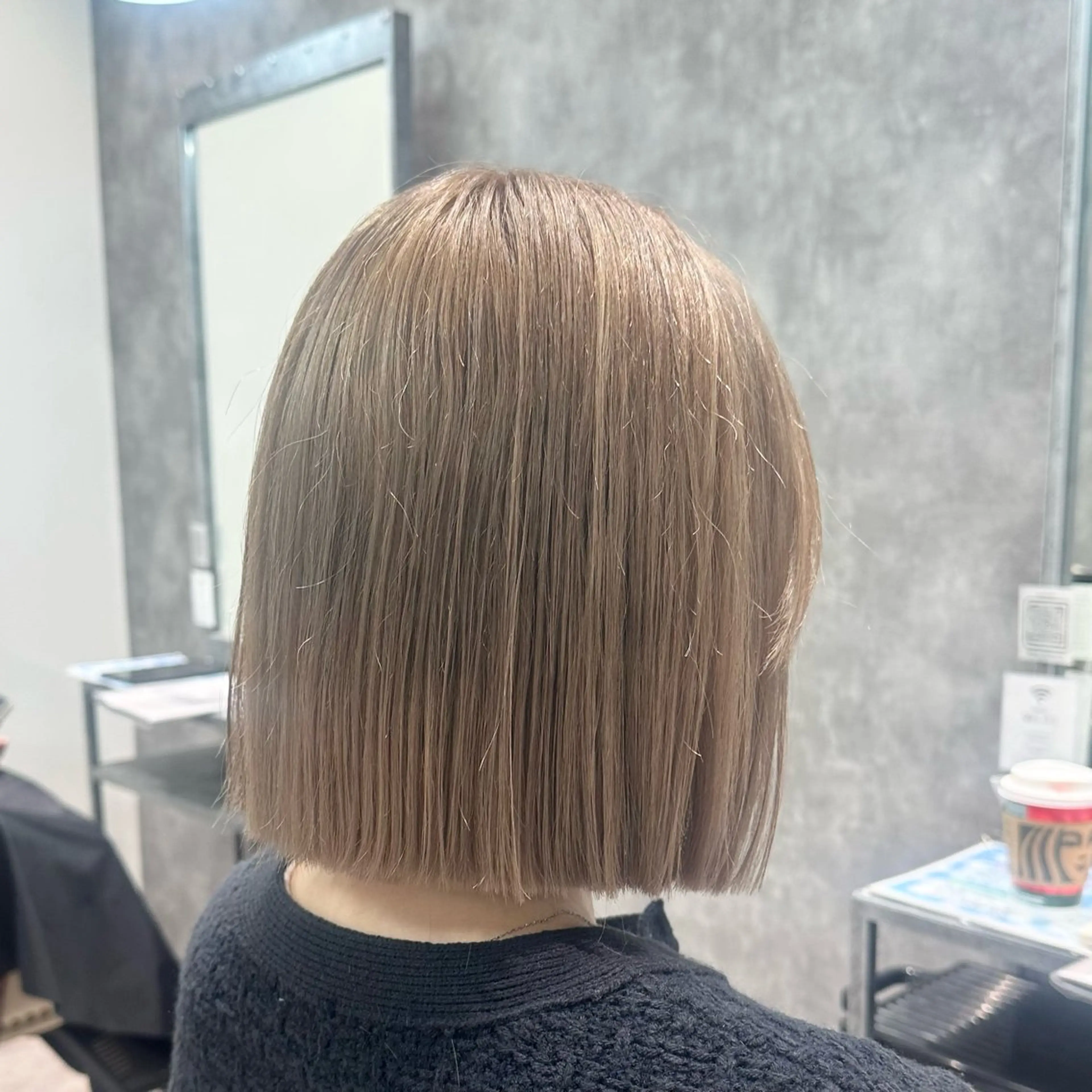 ミディアム カラー 似合わせボブ 🌻 北澤七海のヘアスタイル