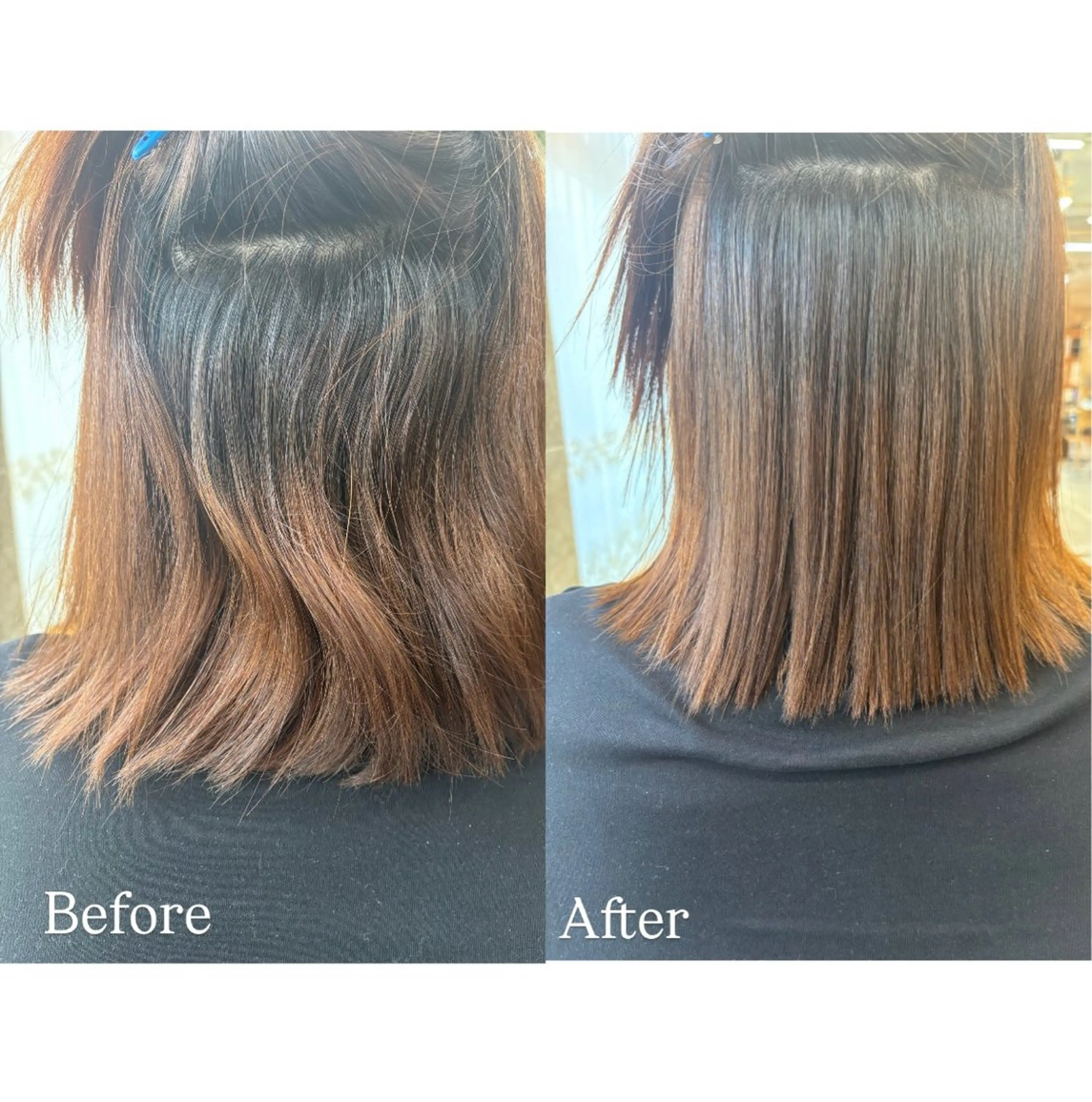 縮毛矯正✨️+トリートメント🫧 ブリーチ･ハイライト履歴のない方限定です🙇‍♀️の写真