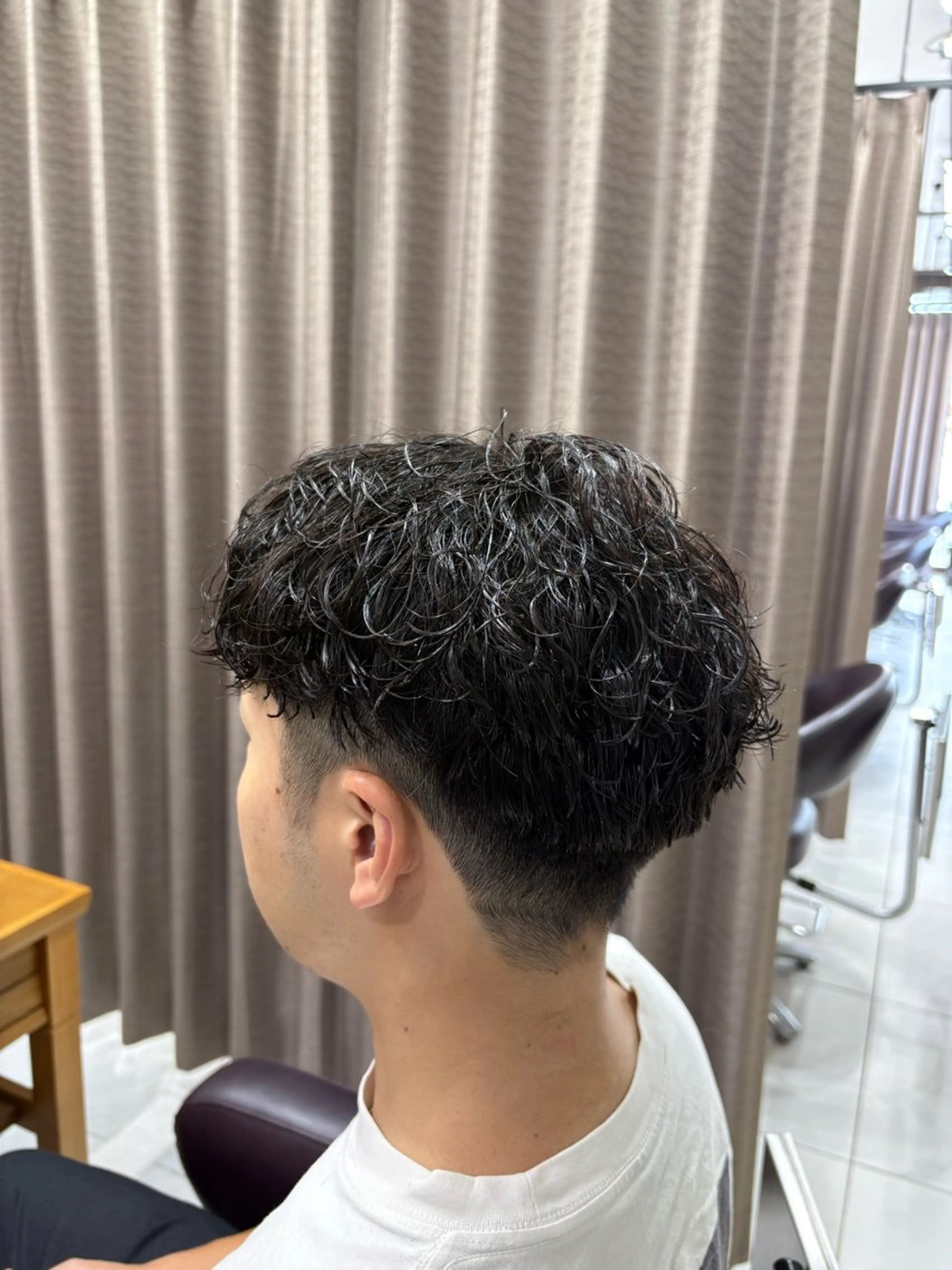 パーマ メンズ カット パーマ GRANDEUR ryuのヘアスタイル