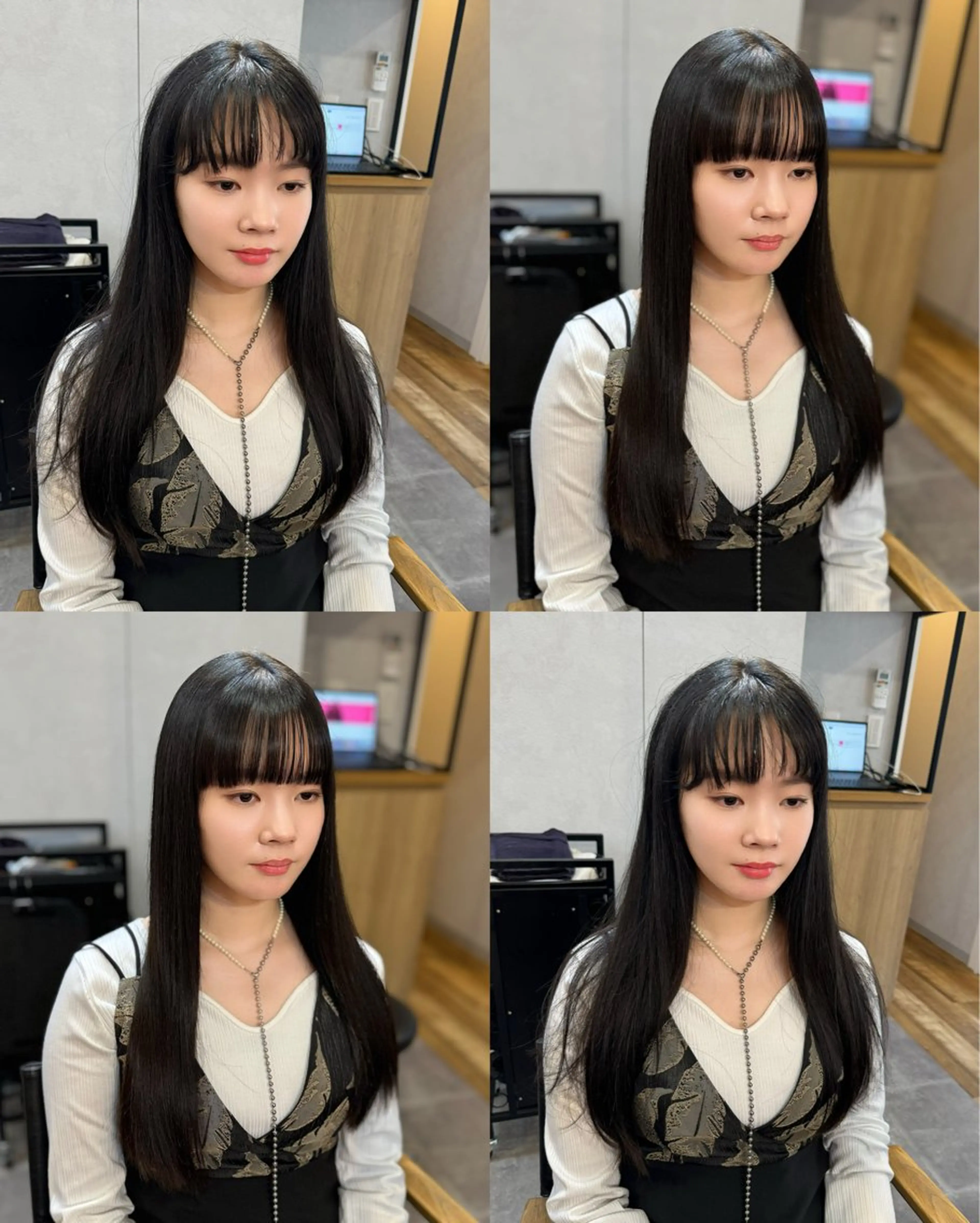 ロング 髪質改善 似合わせカット 縮毛矯正 トリートメント 吉祥寺プルエクステ 🌟hiraiのヘアスタイル