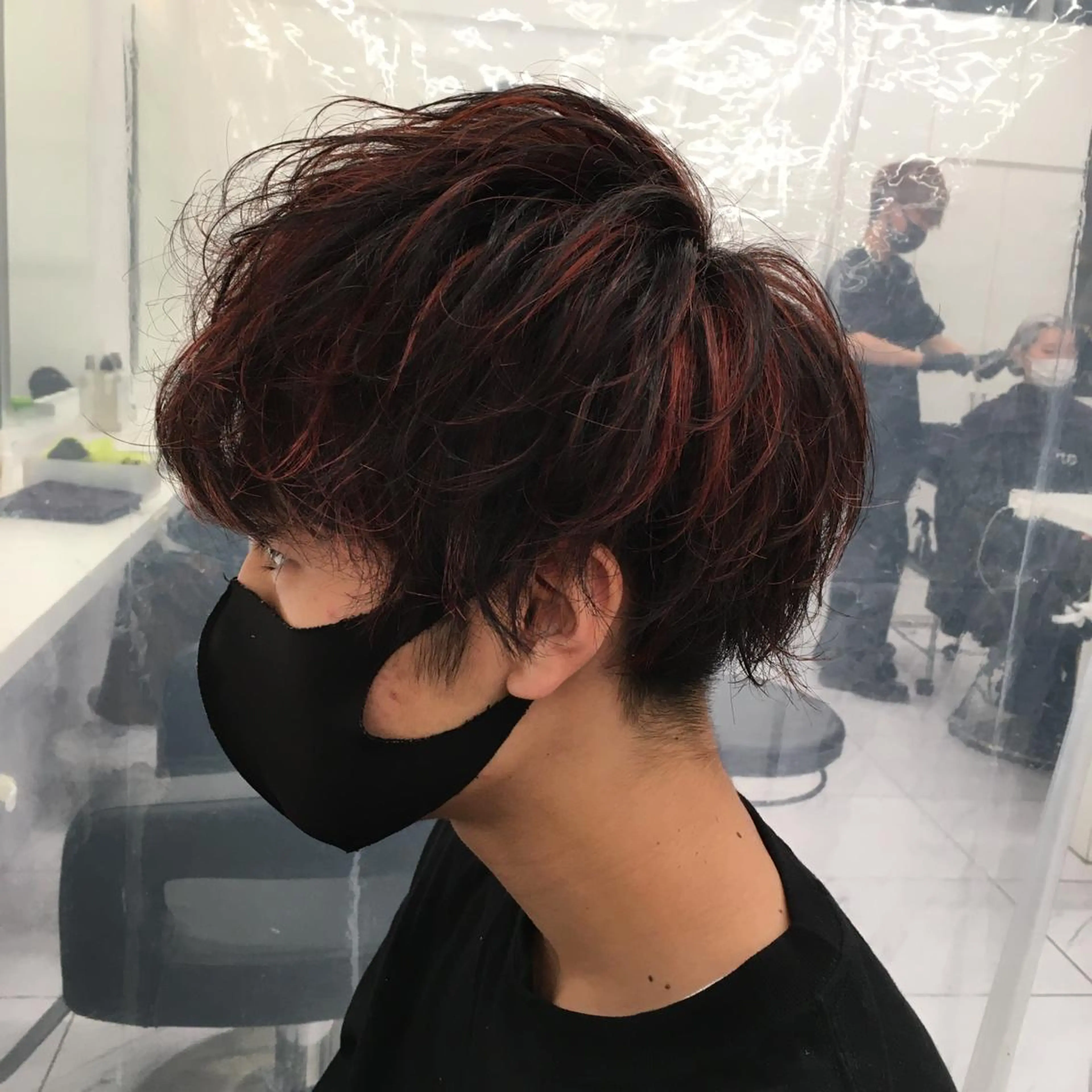 ショート カラー ヘアアレンジ メンズ 🔥メンズ特化🔥 木村 祐太のヘアスタイル