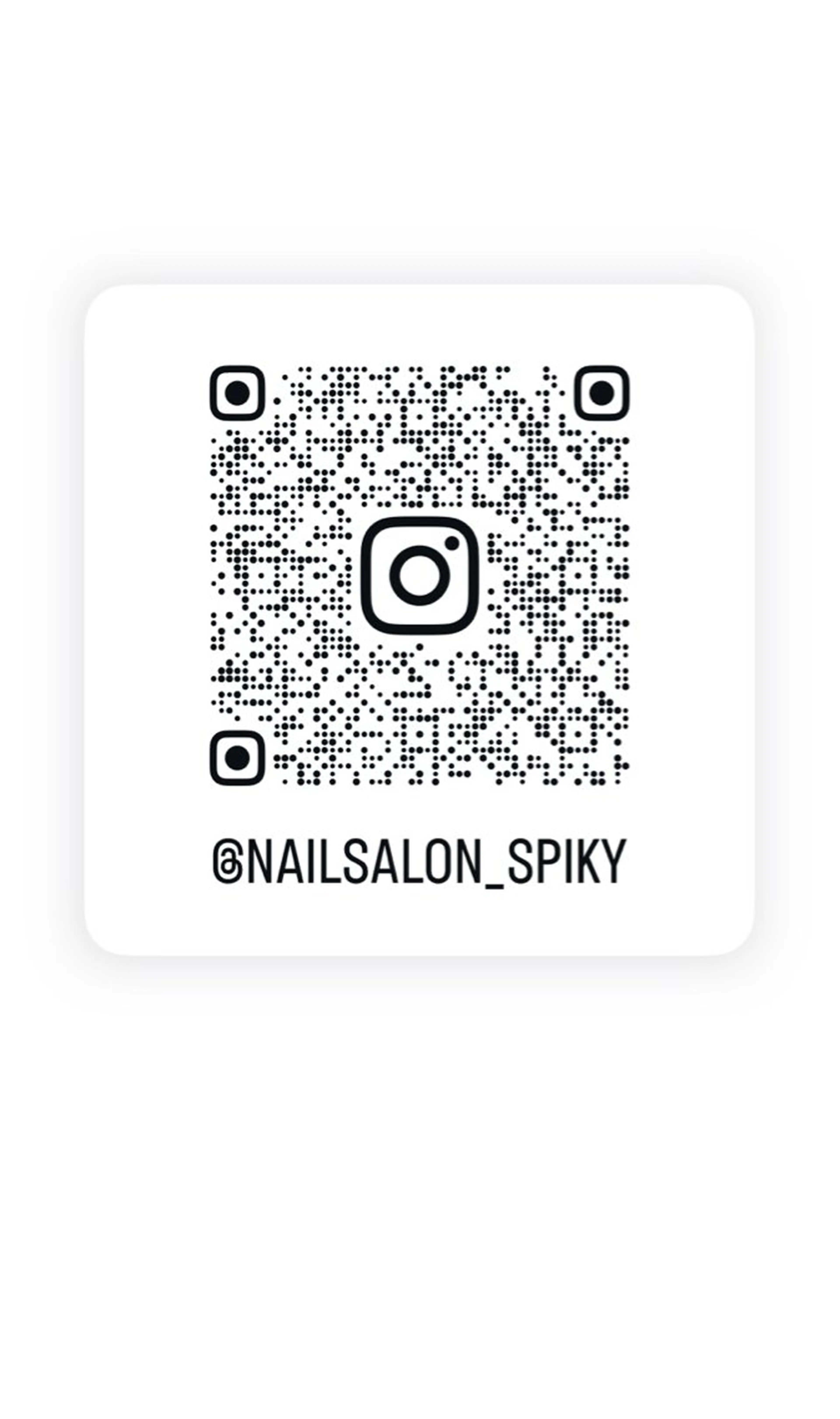 Spiky とうげ ふうかのネイルデザイン