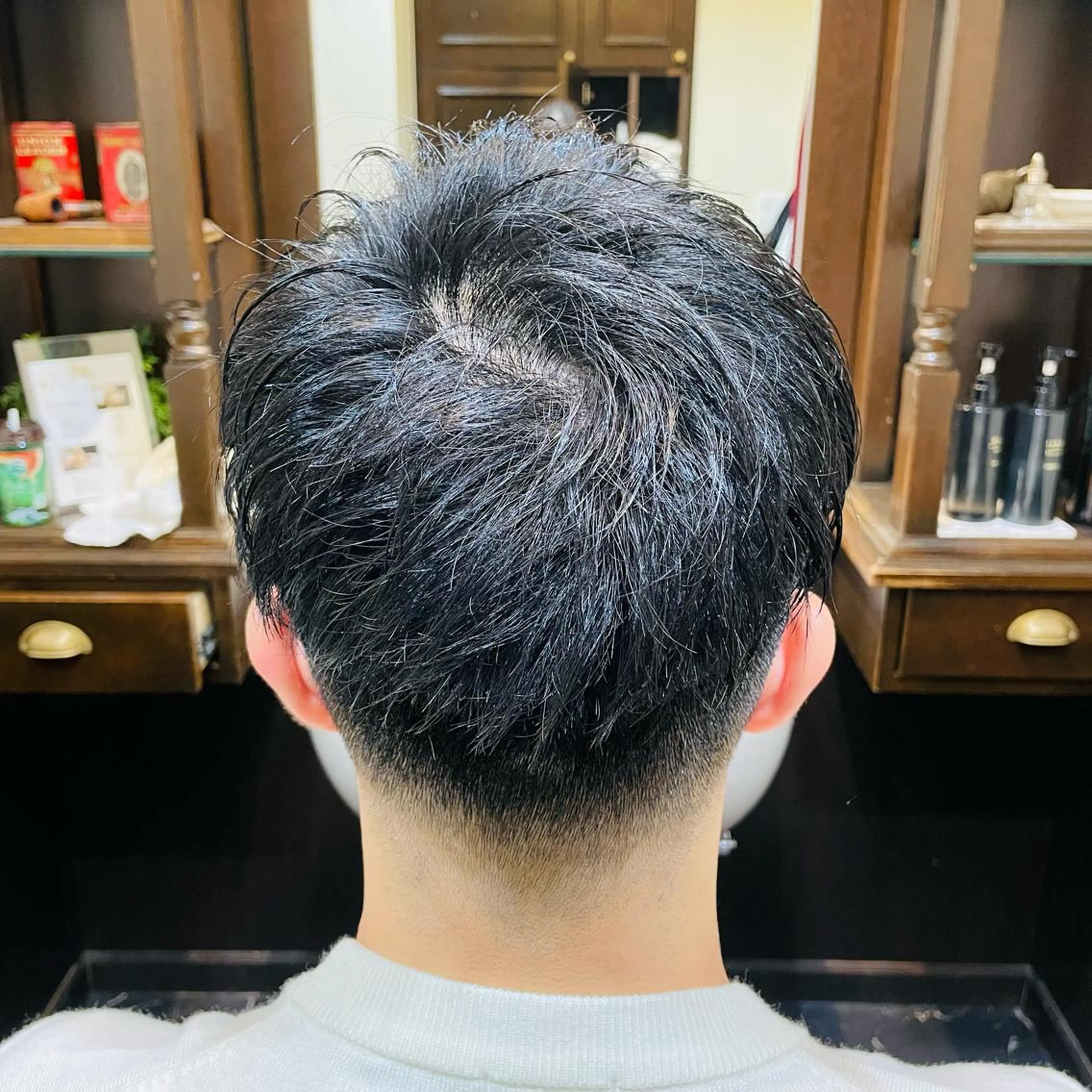 ショート メンズ premium barber表参道店所属・新田 梨乃のヘアスタイル