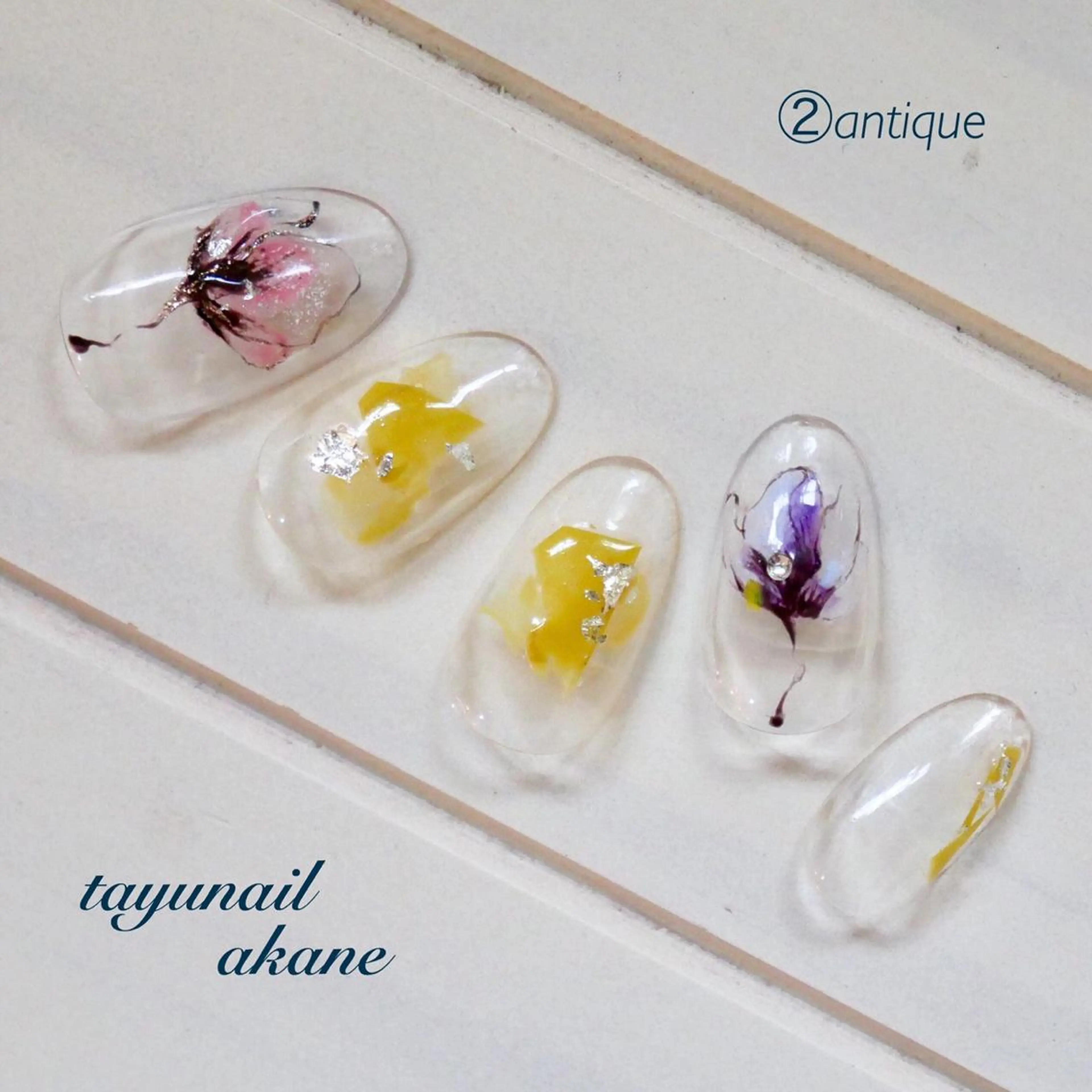 ネイル アートネイル ハンドネイル ネイルサロン・ネイルスクール たゆnail所属・ネイルサロン 【たゆnail】のネイルデザイン