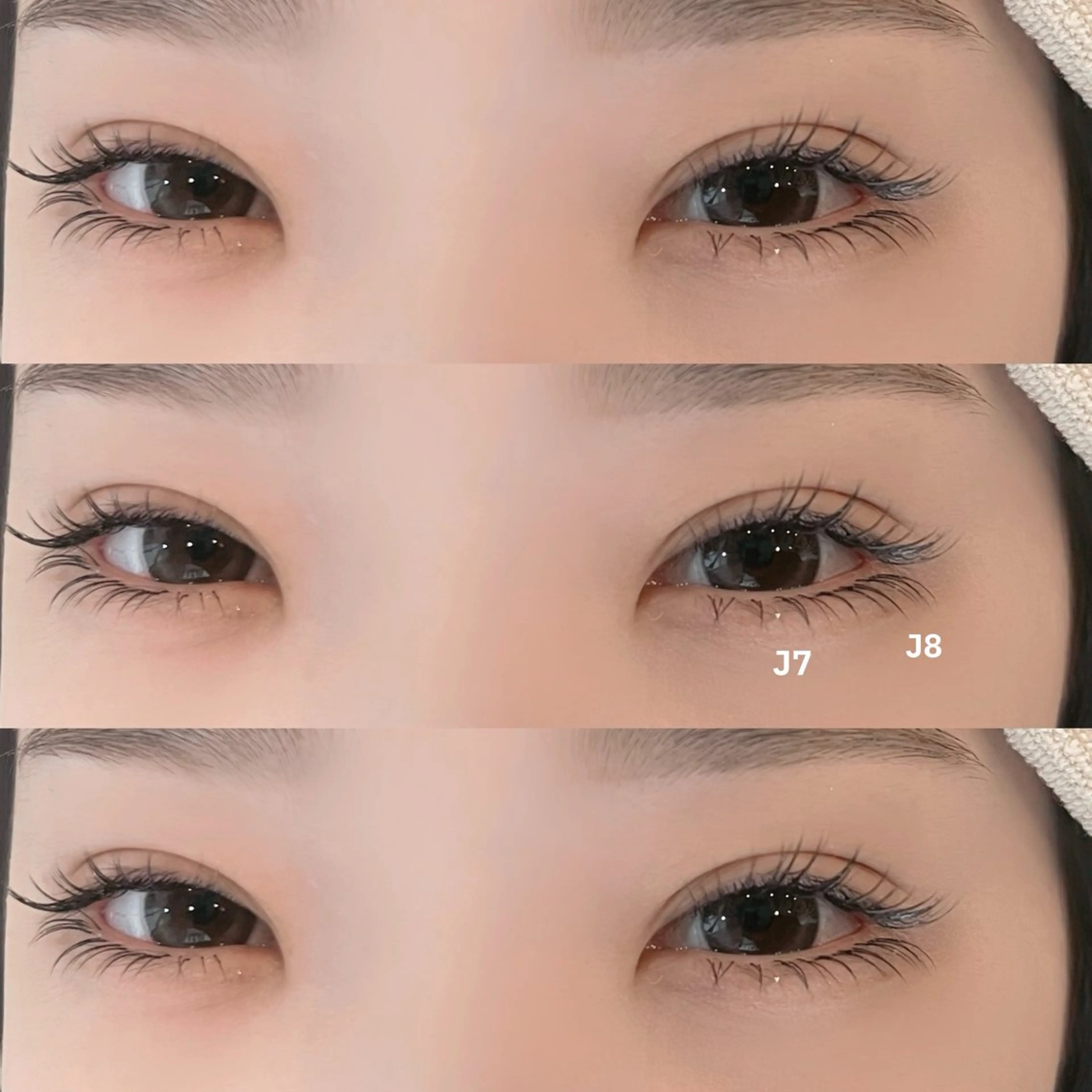 マツエク・マツパ 目尻長め 下まつげエクステ マツエク ＊OLIVIA池袋 ＊長友のマツエク・マツパデザイン