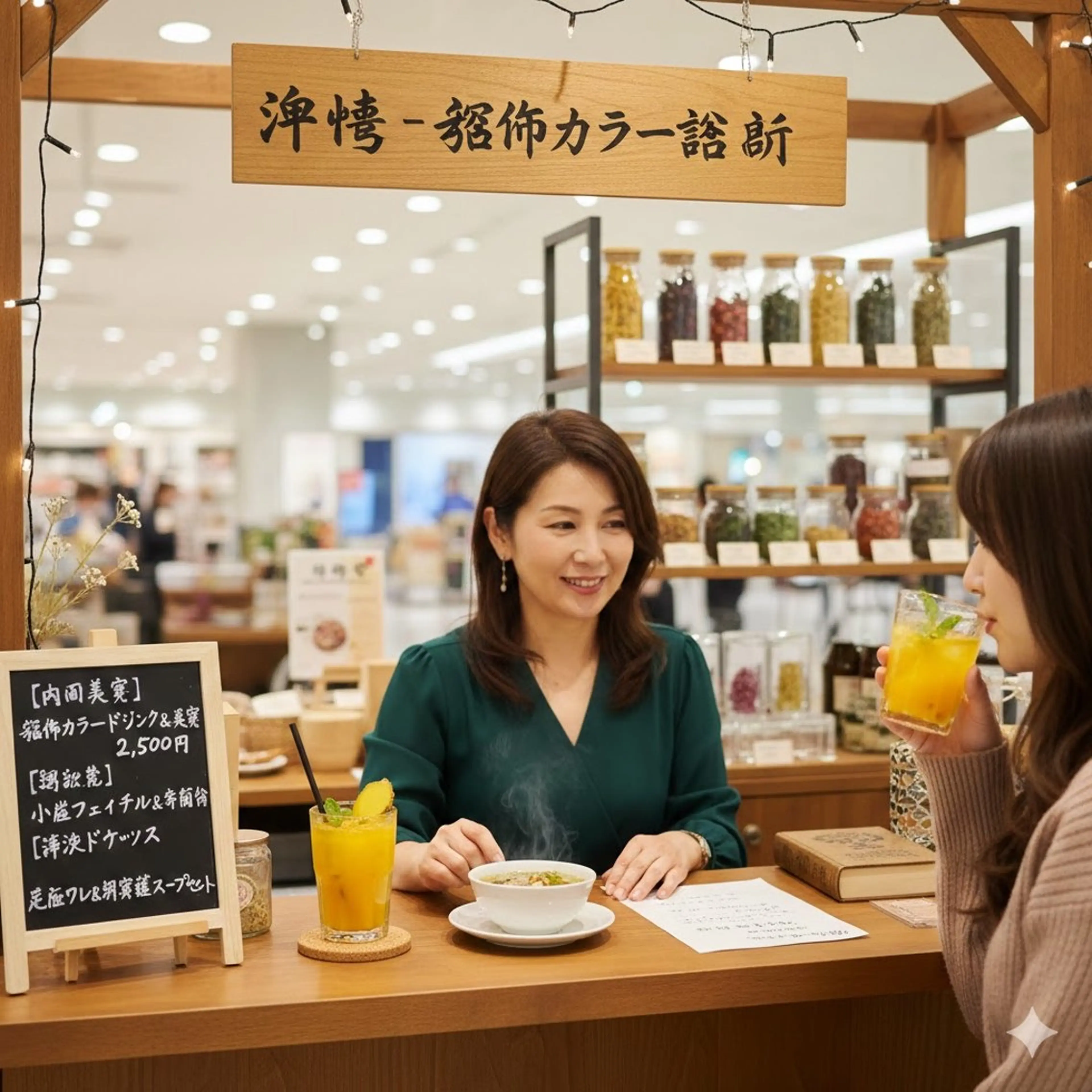 1. 宿命カラー＆プチ鑑定メニュー【内面美容】宿命カラー・＆美容バイオリズム診断（プチ鑑定付）の写真