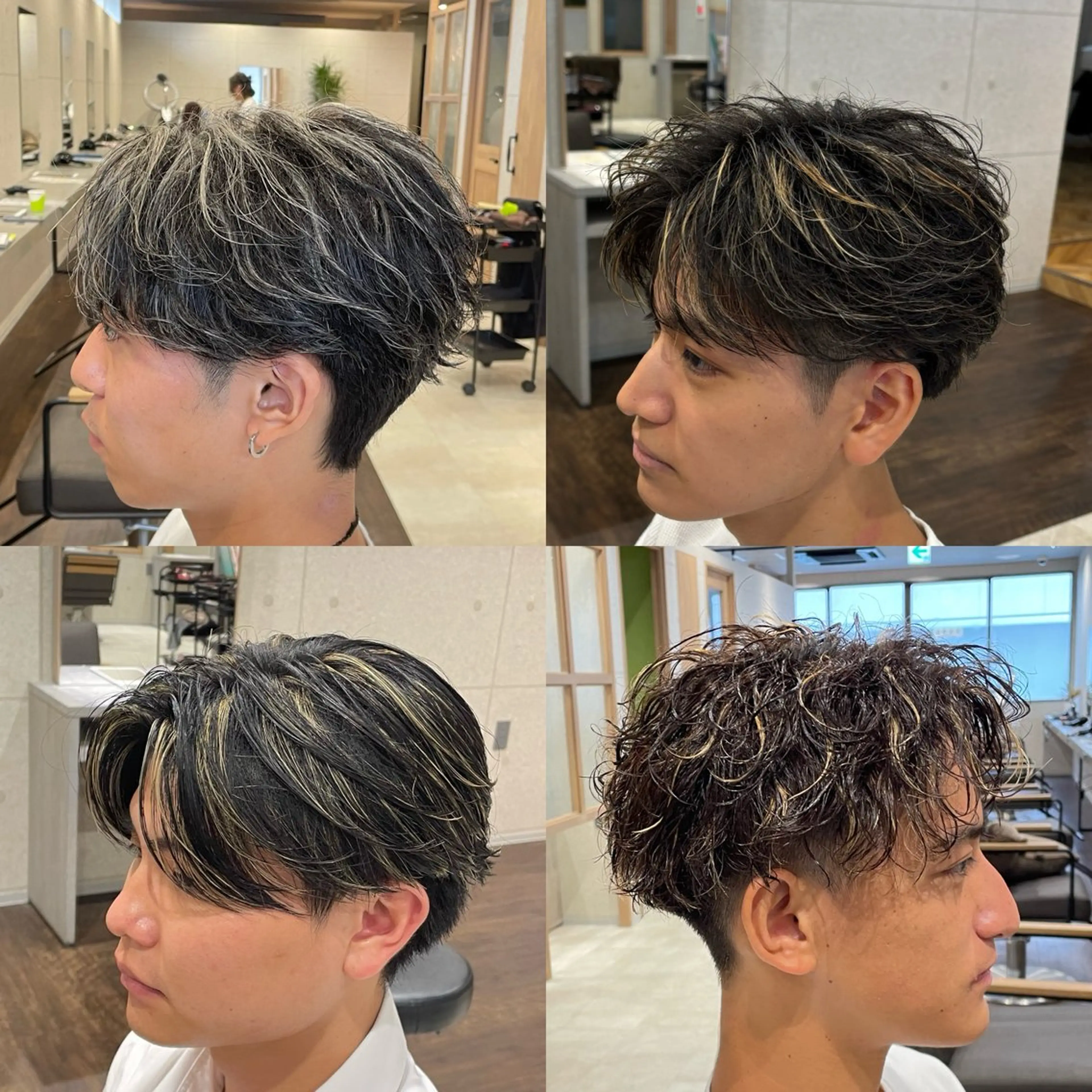 カラー メンズ メンズハイライト ハイライトカラー 泉　将太/メンズ特化 /パーマ・縮毛矯正のヘアスタイル