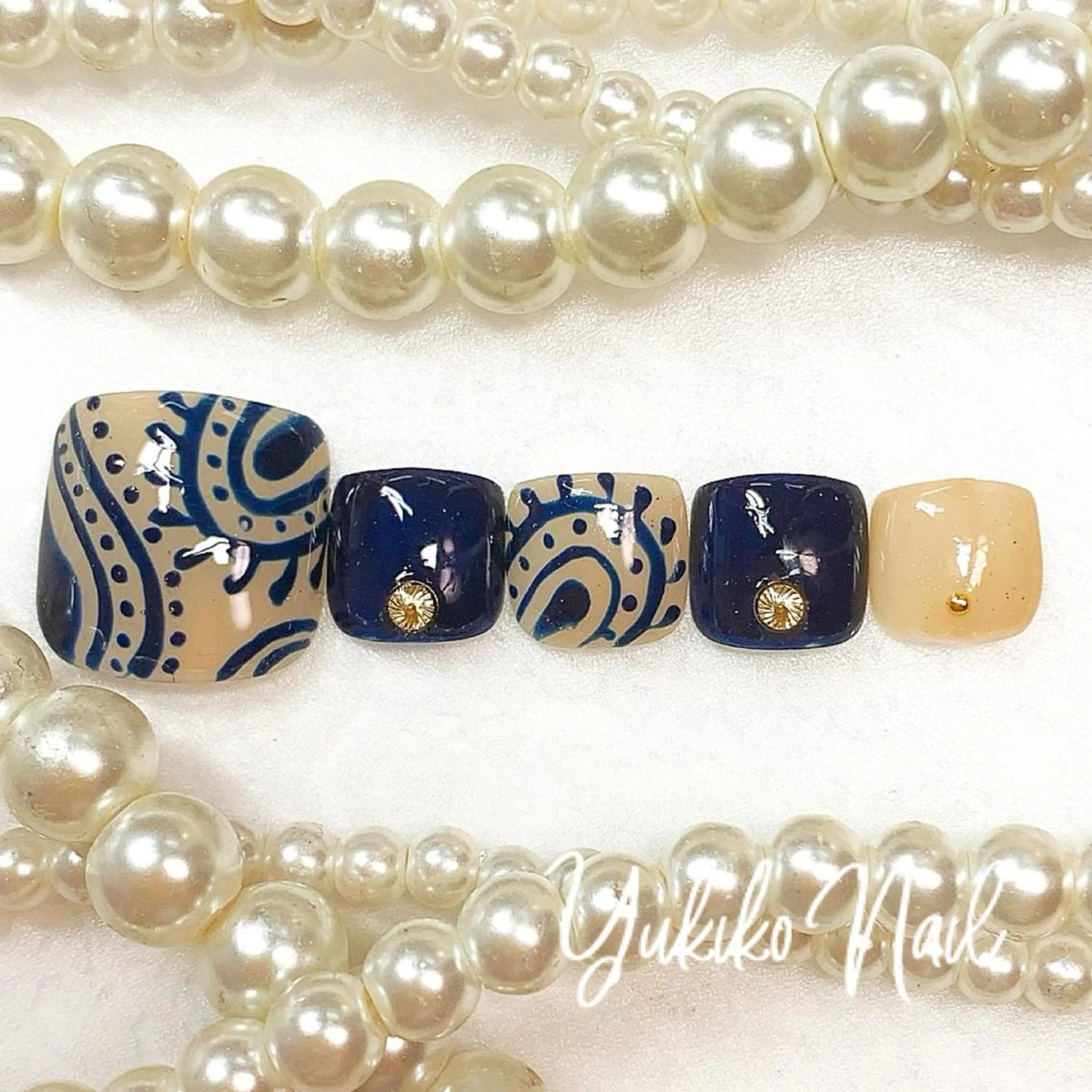 ネイル フットネイル ユキコ ネイルのネイルデザイン