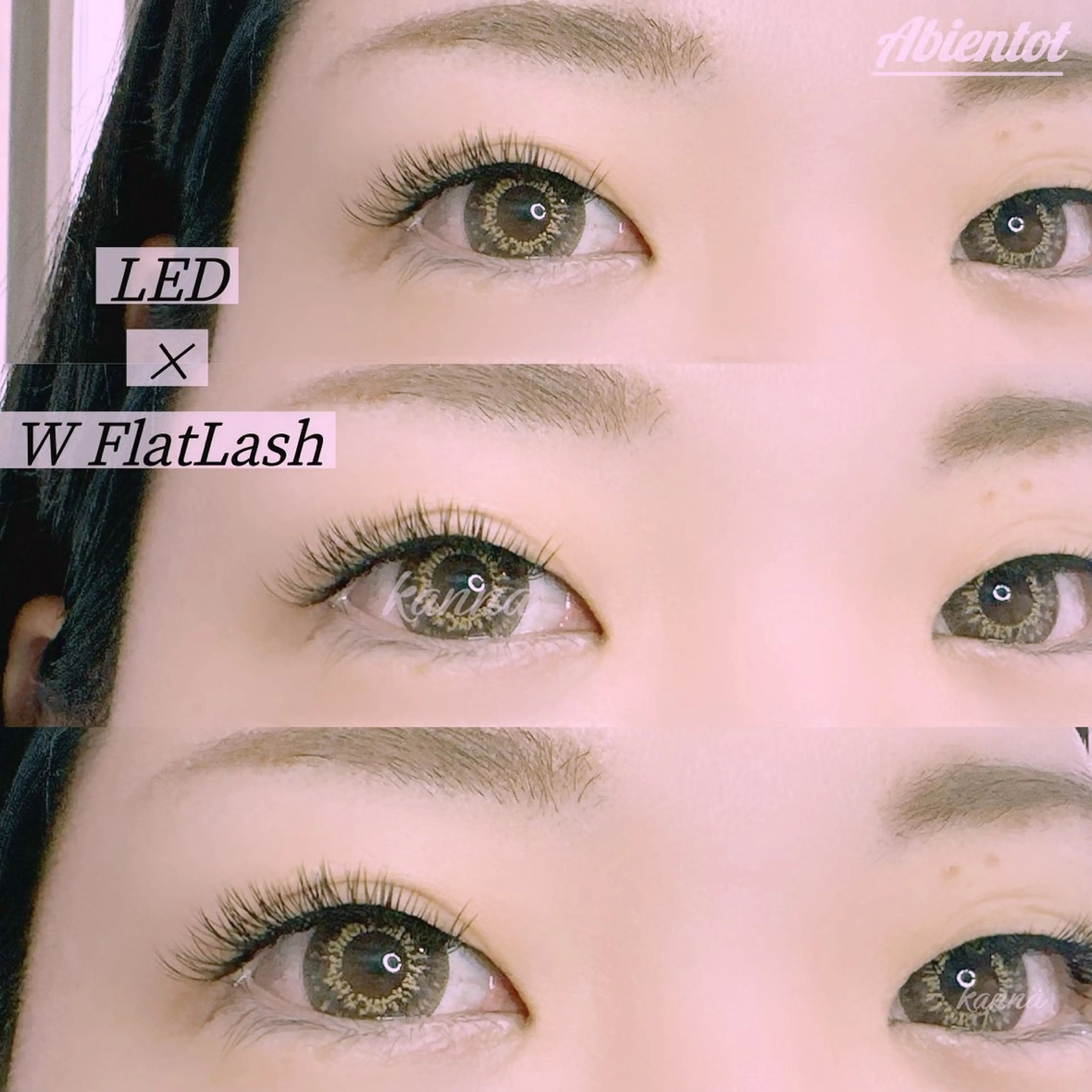 マツエク・マツパ Abientot Kannaのマツエク・マツパデザイン