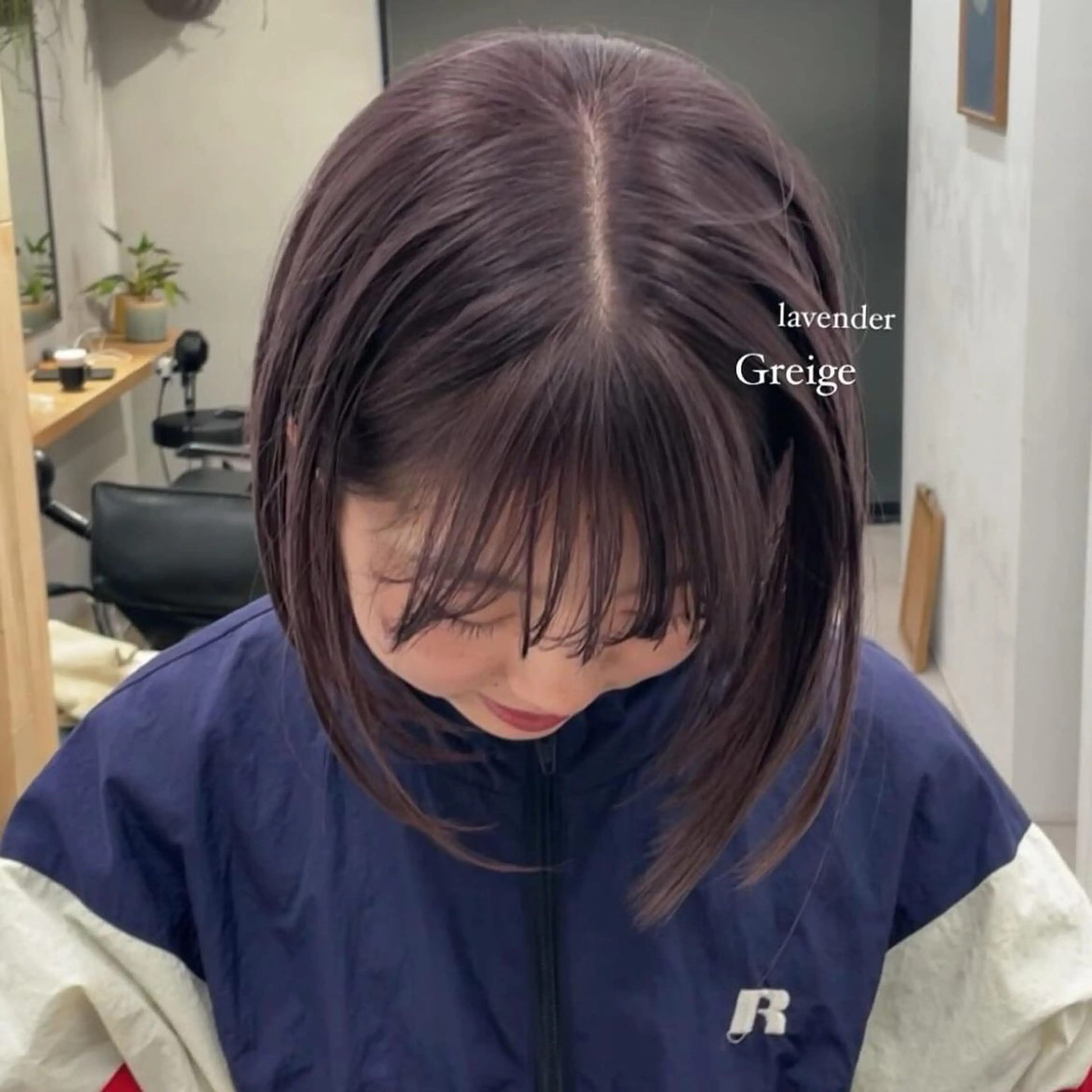 ショート カラー ヘアカラー トリートメント miyu / 透明感カラーのヘアスタイル