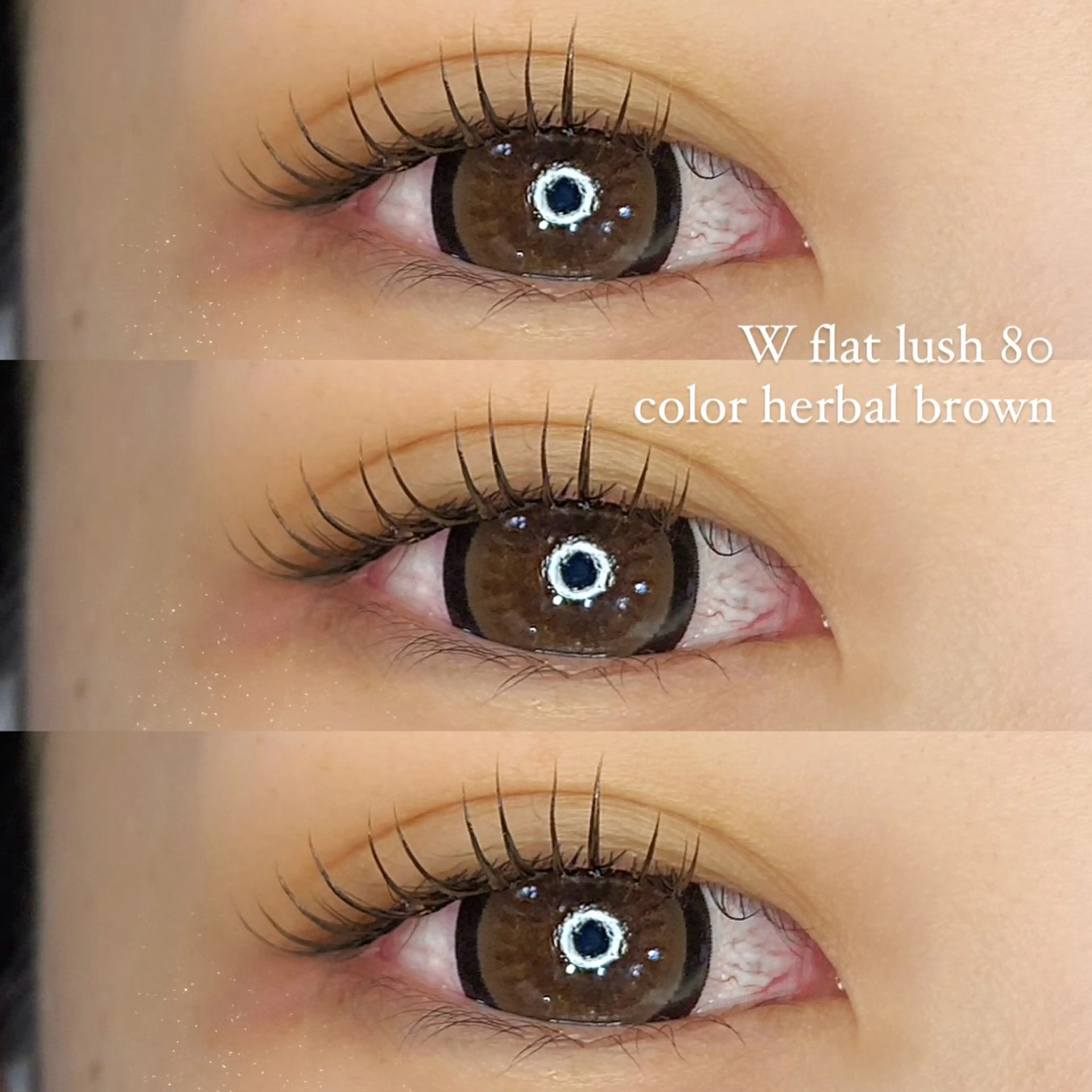 マツエク・マツパ セリナ銀座所属・佐藤 鈴夏のマツエク・マツパデザイン