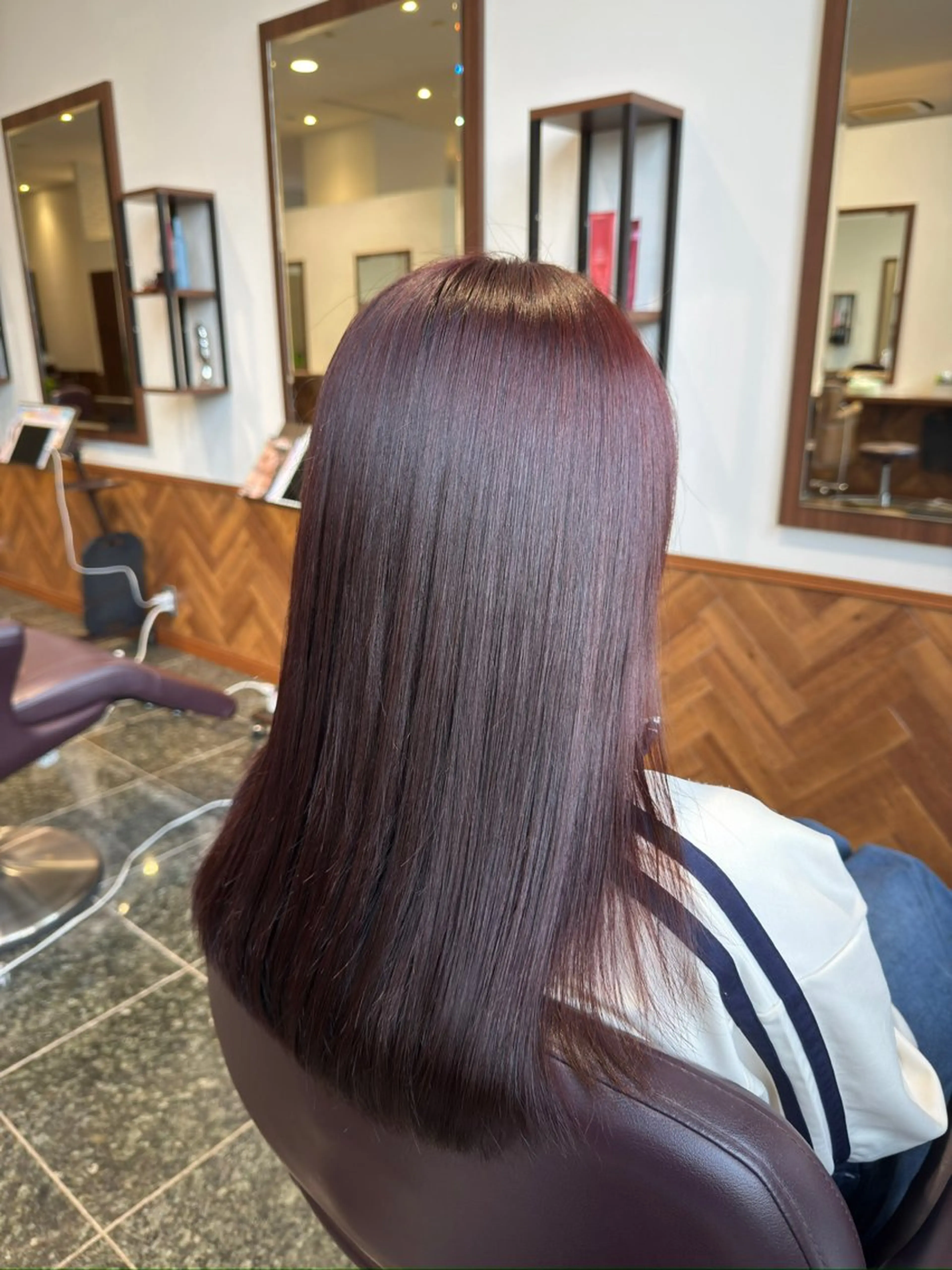 カラー レッドカラー ART RUSH Rebs 多摩センター店所属・るりな ARTRUSHのヘアスタイル