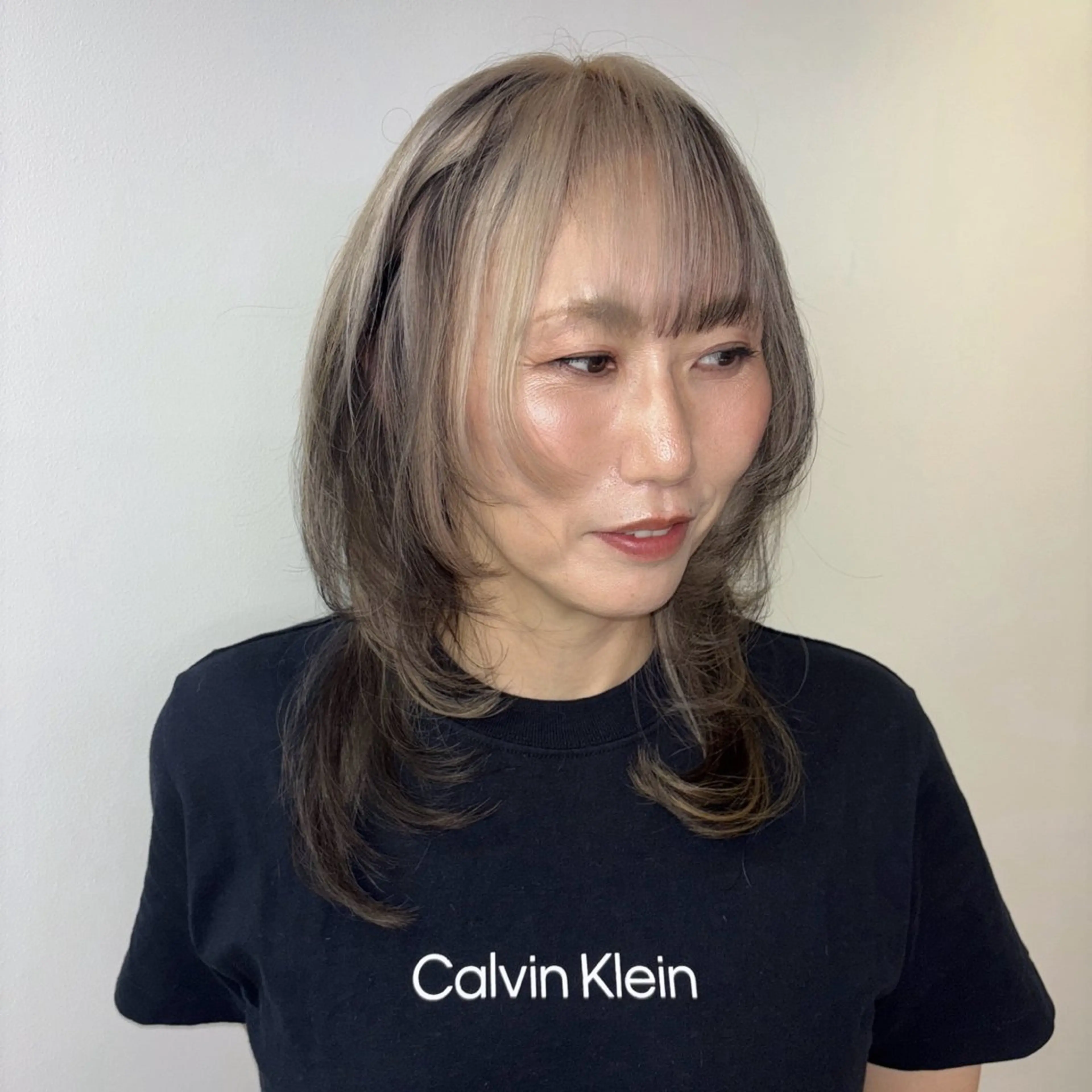 セミロング カラー ヘアカラー Ren. 🦋デザインカラーのヘアスタイル