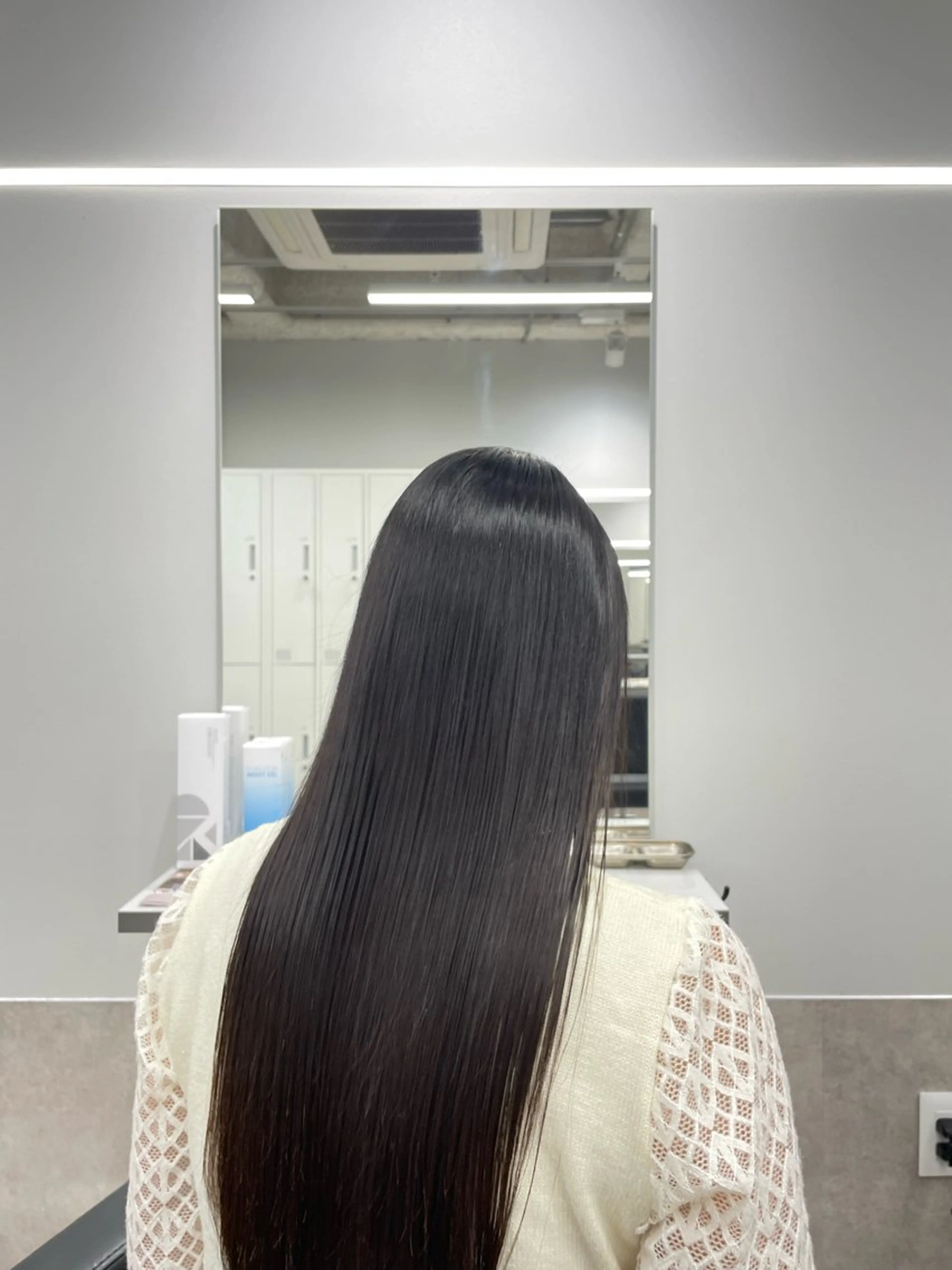 ロング カット 縮毛矯正 トリートメント GISEL TAKUYAのヘアスタイル