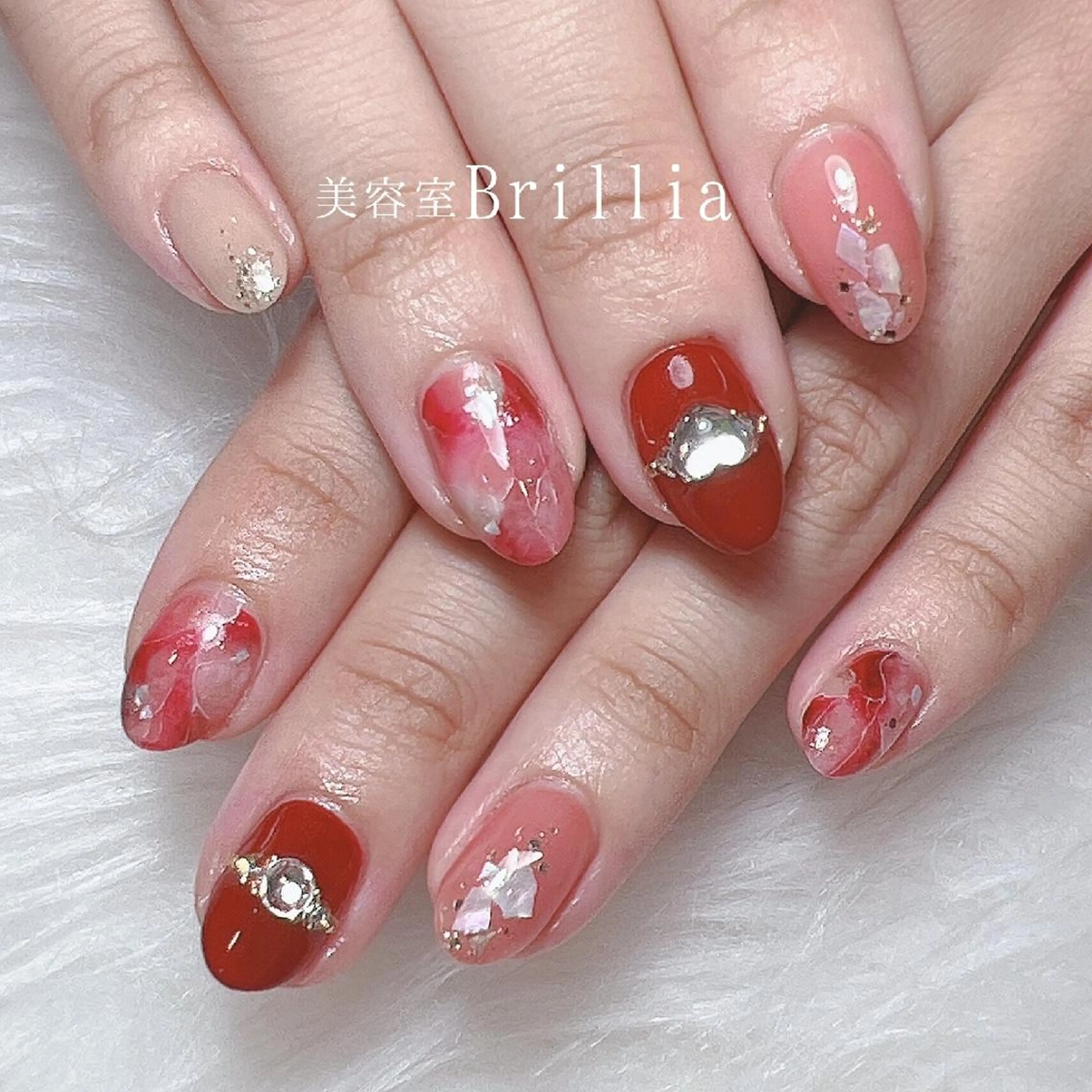 ネイル ハンドネイル 柴田 彩のネイルデザイン