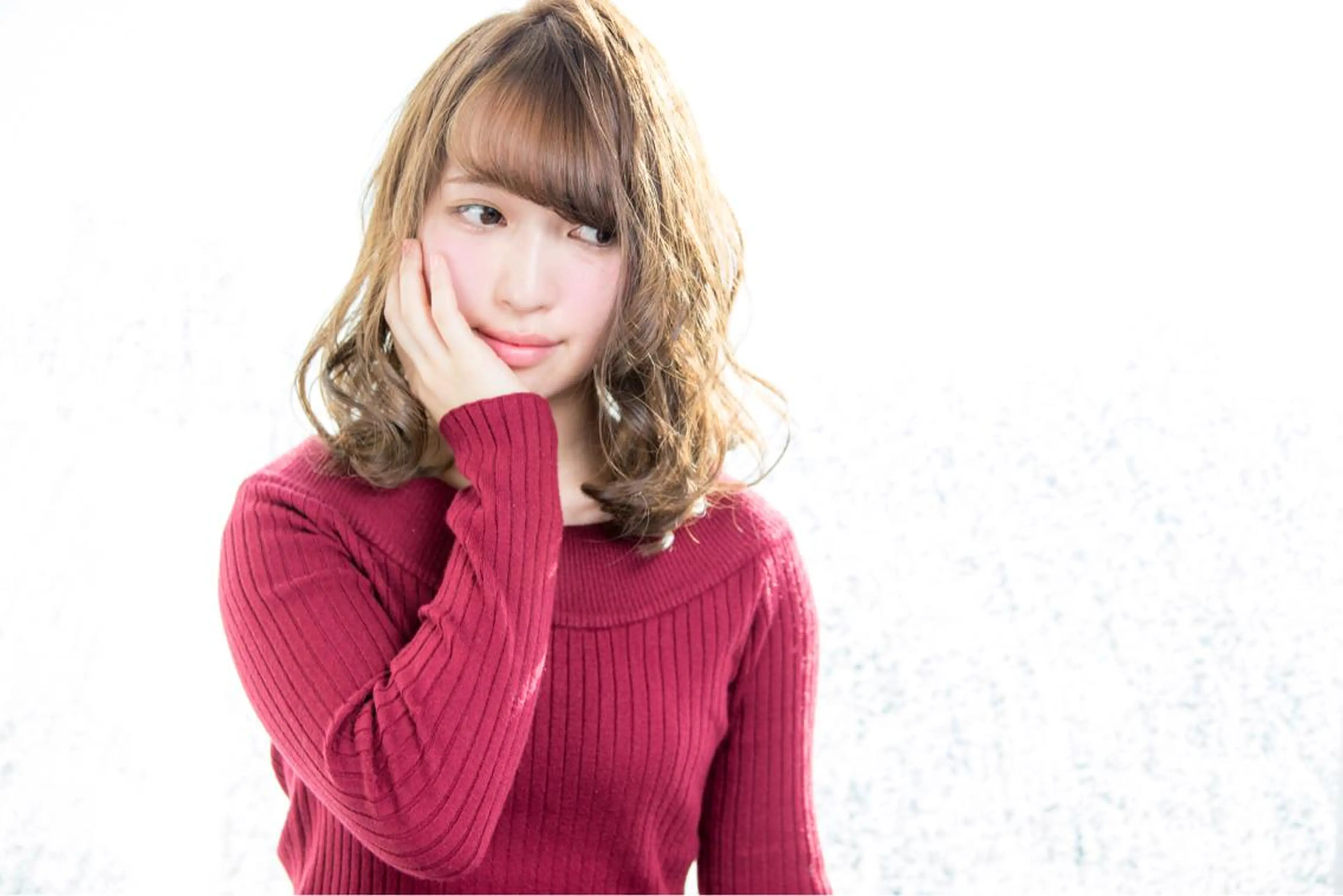 ミディアム カラー Re:ta Hair 飯田淳平のヘアスタイル