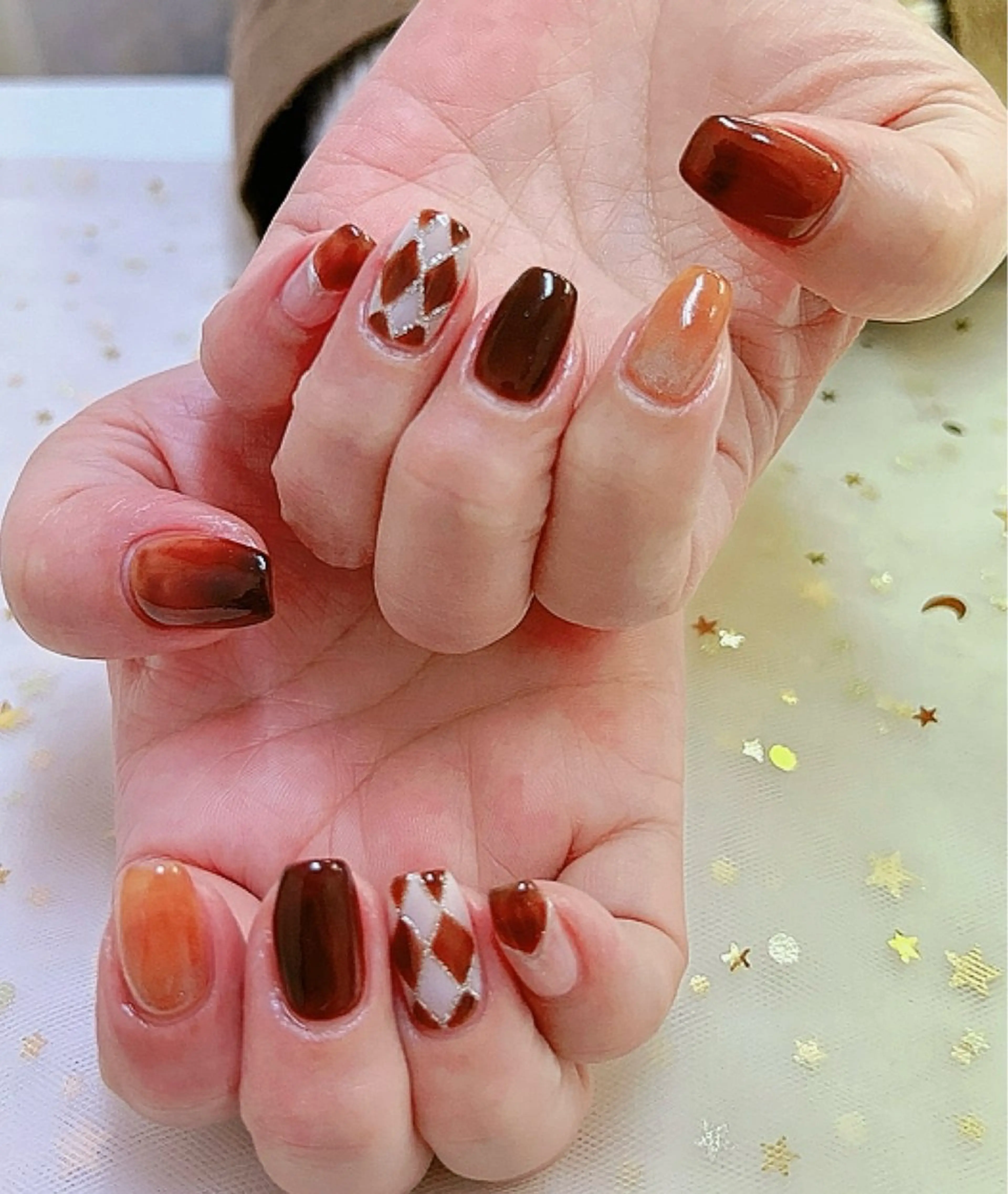 ネイル ハンドネイル 上福岡 らんらんのネイルデザイン