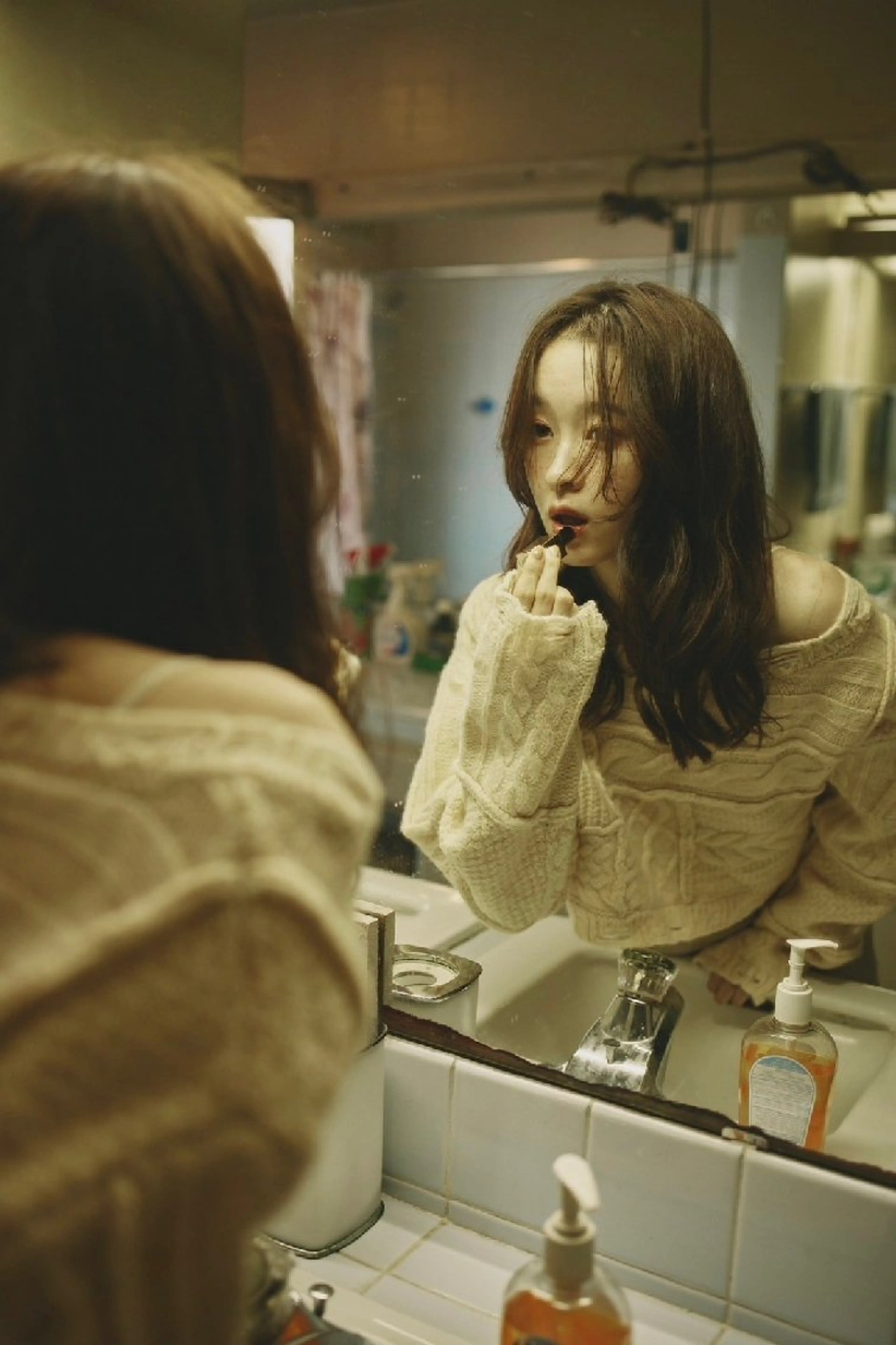 セミロング カラー パーマ お得💮全メニュー 🎊30%Off🎉のヘアスタイル