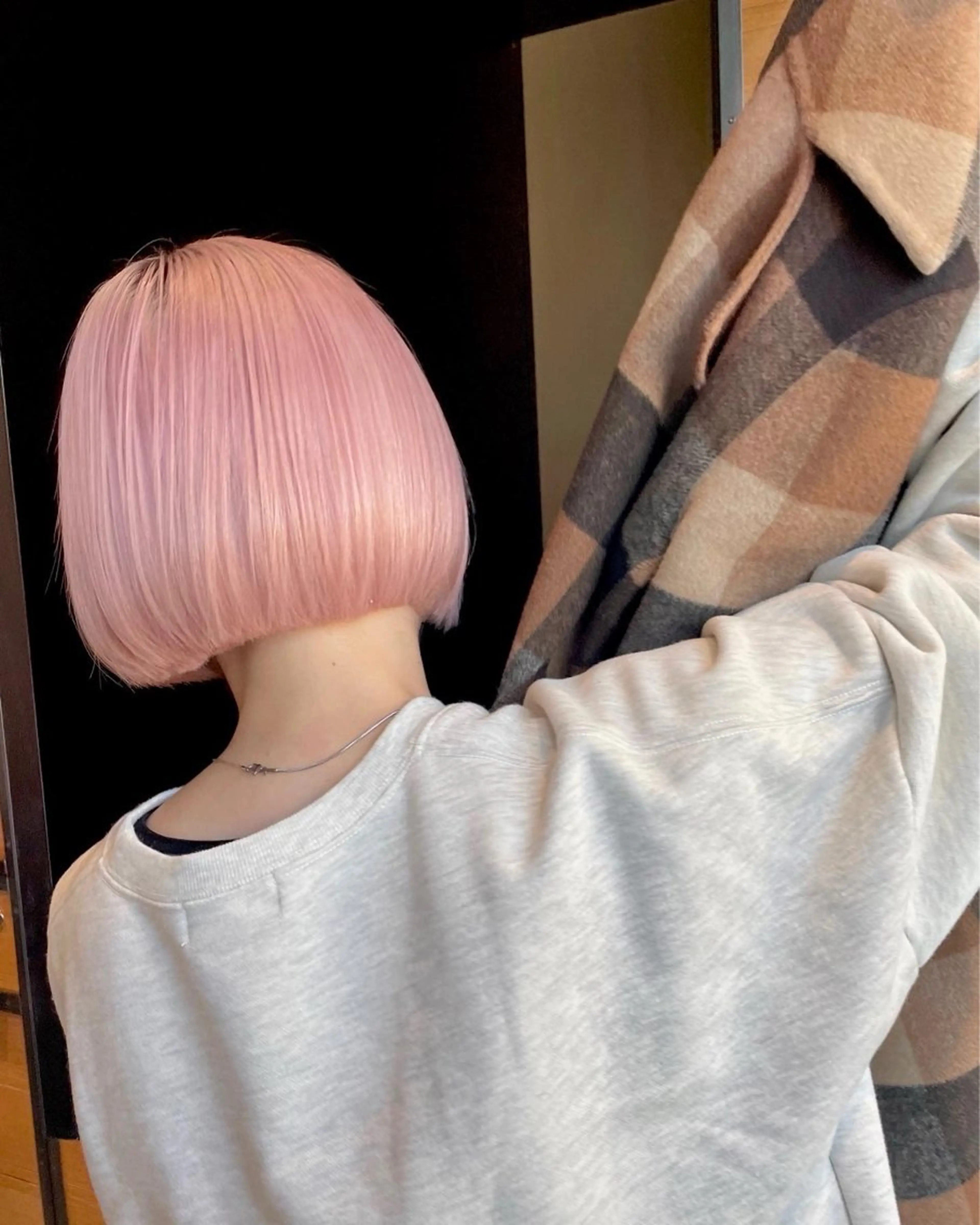 カラー 無料ショートモデル 募集中❗️秋山ひらいのヘアスタイル